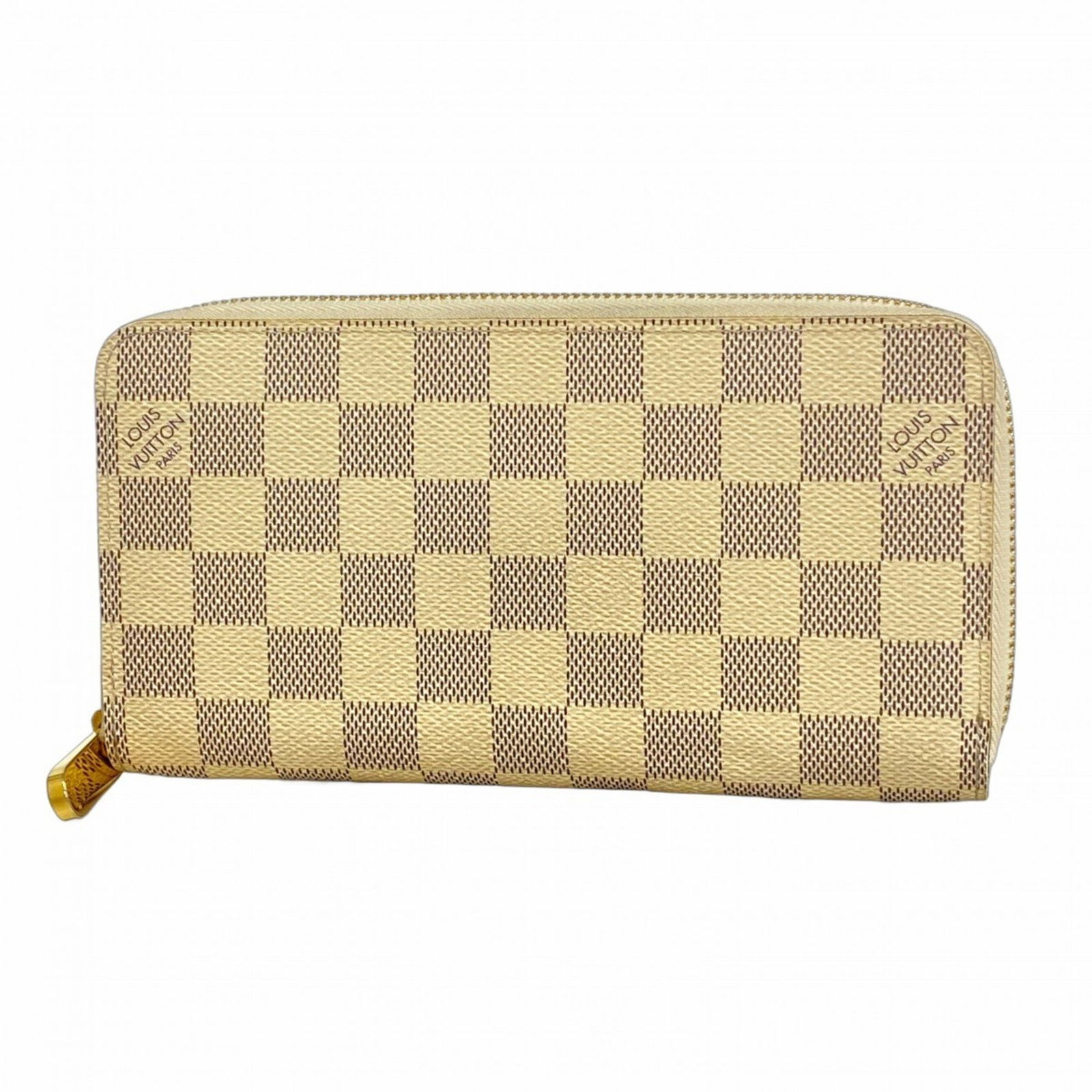 Louis Vuitton Zippy White Canvas Wallet from Spain: Louis Vuitton Zippy White Canvas Wallet from Spain This Louis Vuitton Zippy wallet features a white canvas exterior and is designed for unisex use. The wallet offers a spacious interior, crafted in Sp