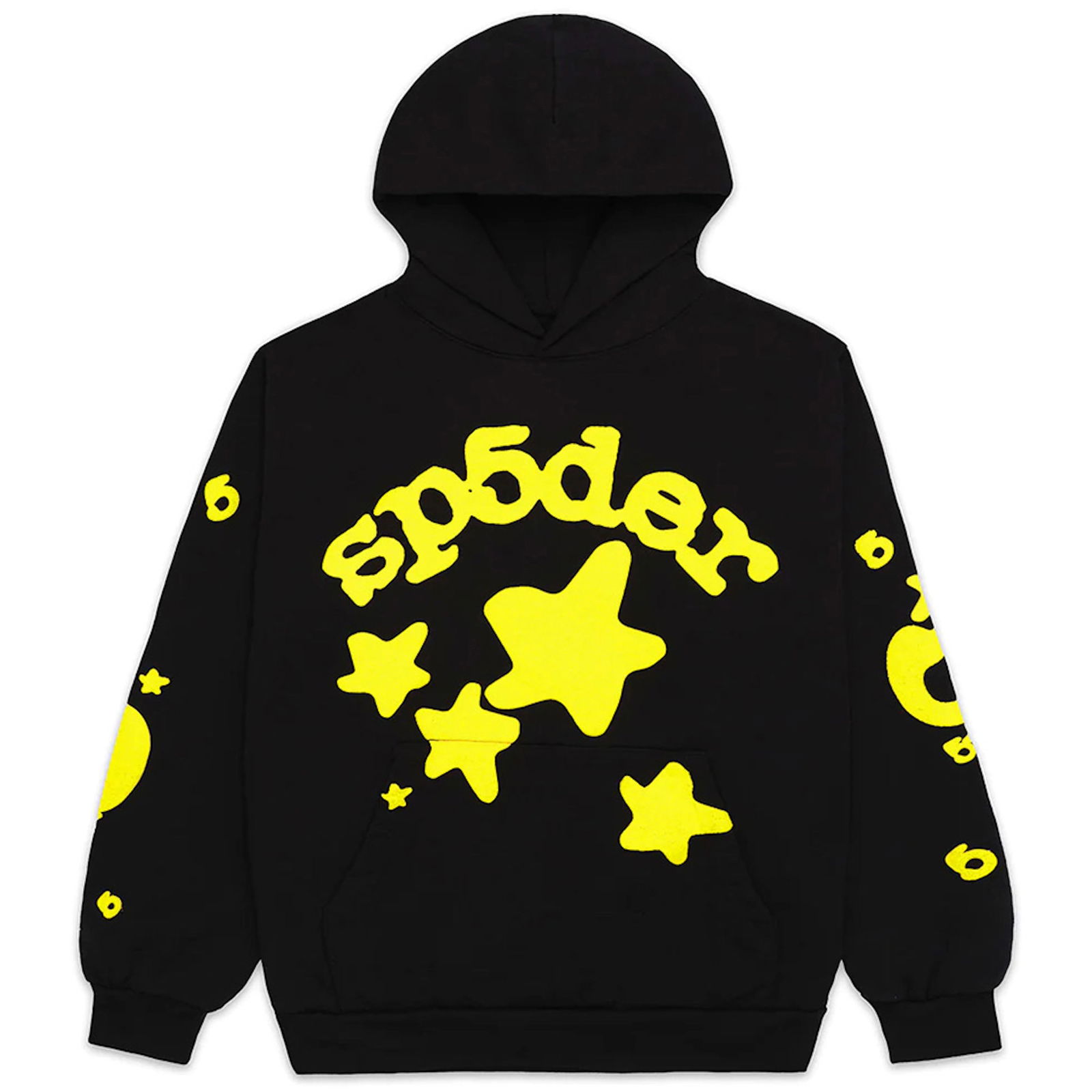 Onyx Yellow Beluga Hoodie by Sp5der Size Large (1 of 1)