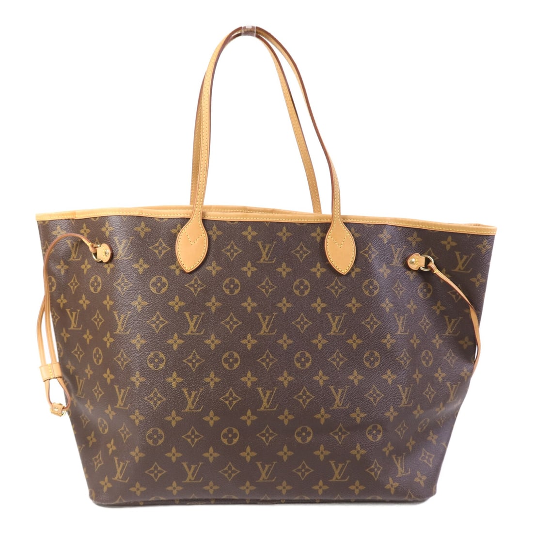Louis Vuitton Neverfull GM Brown Monogram Tote Bag with Gold Hardware (1 of 14)
