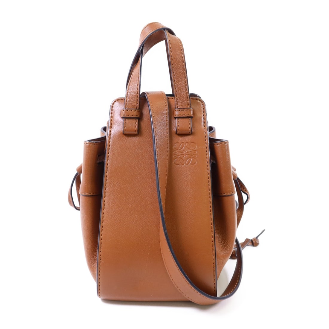 Loewe Mini Hammock Brown Calfskin 2 Way Shoulder Bag (1 of 18)