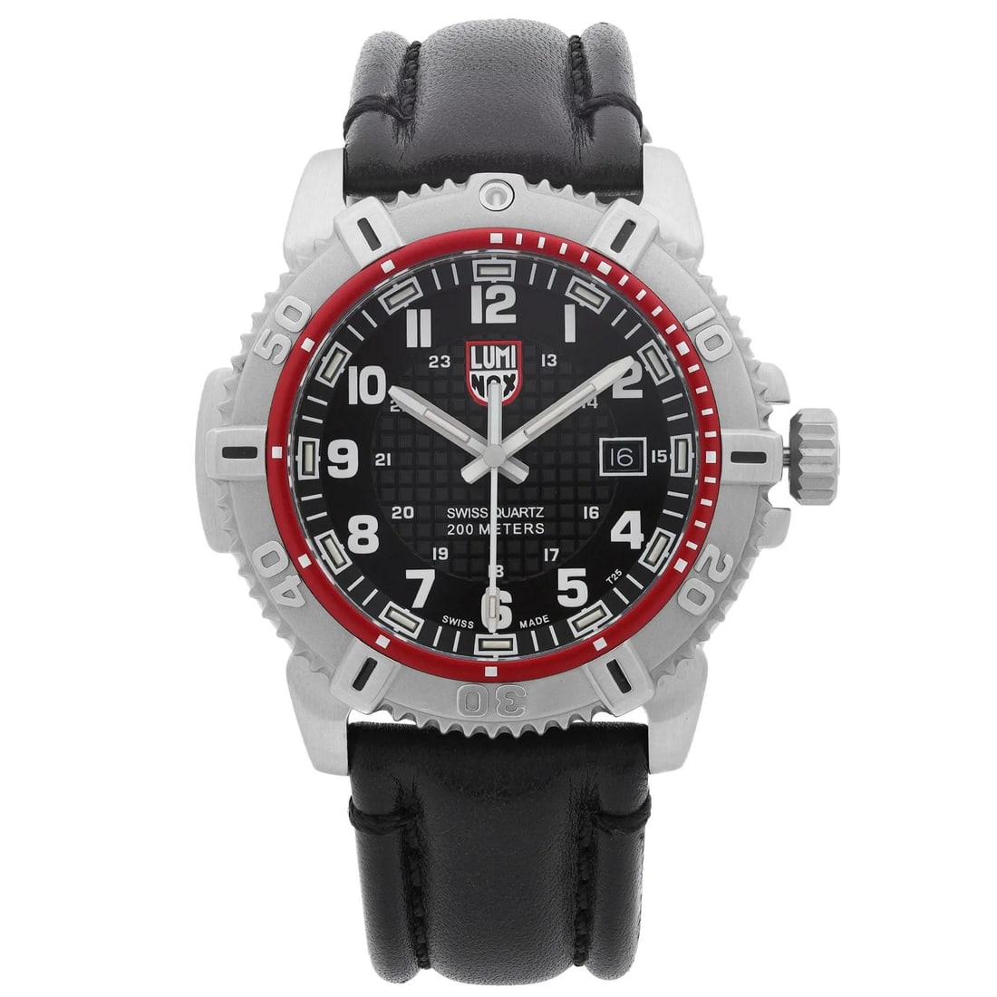 Luminox Modern Mariner 6250 Black Dial Quartz Dive Watch: Luminox Modern Mariner 6250 Black Dial Quartz Dive Watch The Luminox Modern Mariner 6250 Series is a robust and stylish wristwatch designed for the casual diver and military enthusiast. Featuring a sl