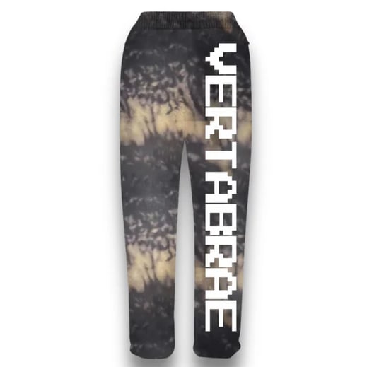Marble Pattern Vertabrae C-2 Sweatpants Extra Large: Marble Pattern Vertabrae C-2 Sweatpants Extra Large These Vertabrae C-2 Marble Sweatpants are in un-used and unworn condition. They offer a comfortable fit and stylish marble design, ideal for casual