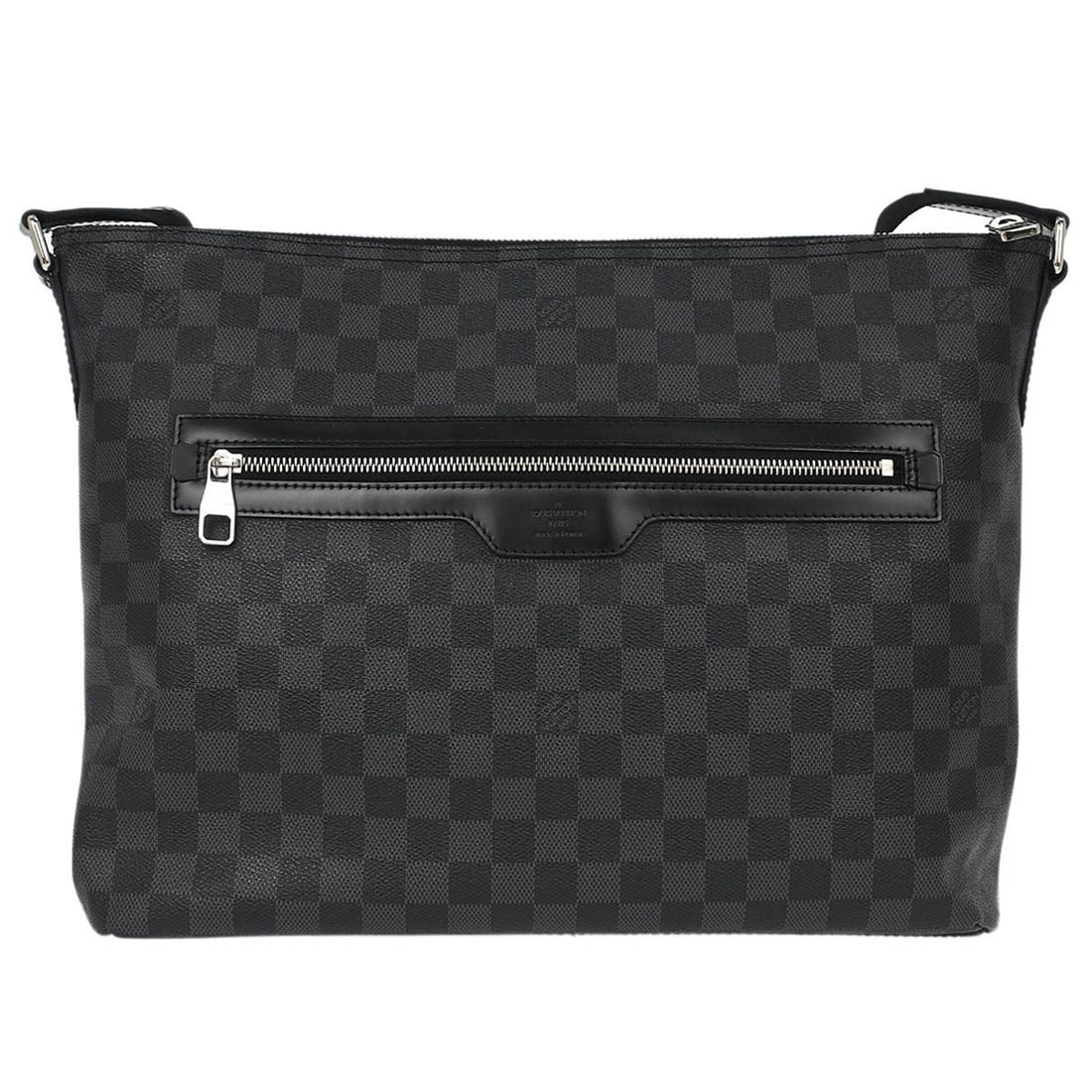Louis Vuitton Mick MM Damier Graphite Crossbody Bag N41106: Louis Vuitton Mick MM Damier Graphite Crossbody Bag N41106 Introducing the Louis Vuitton Damier Graphite Mick MM Shoulder Bag, a stylish and functional accessory crafted in France. This large shoulder