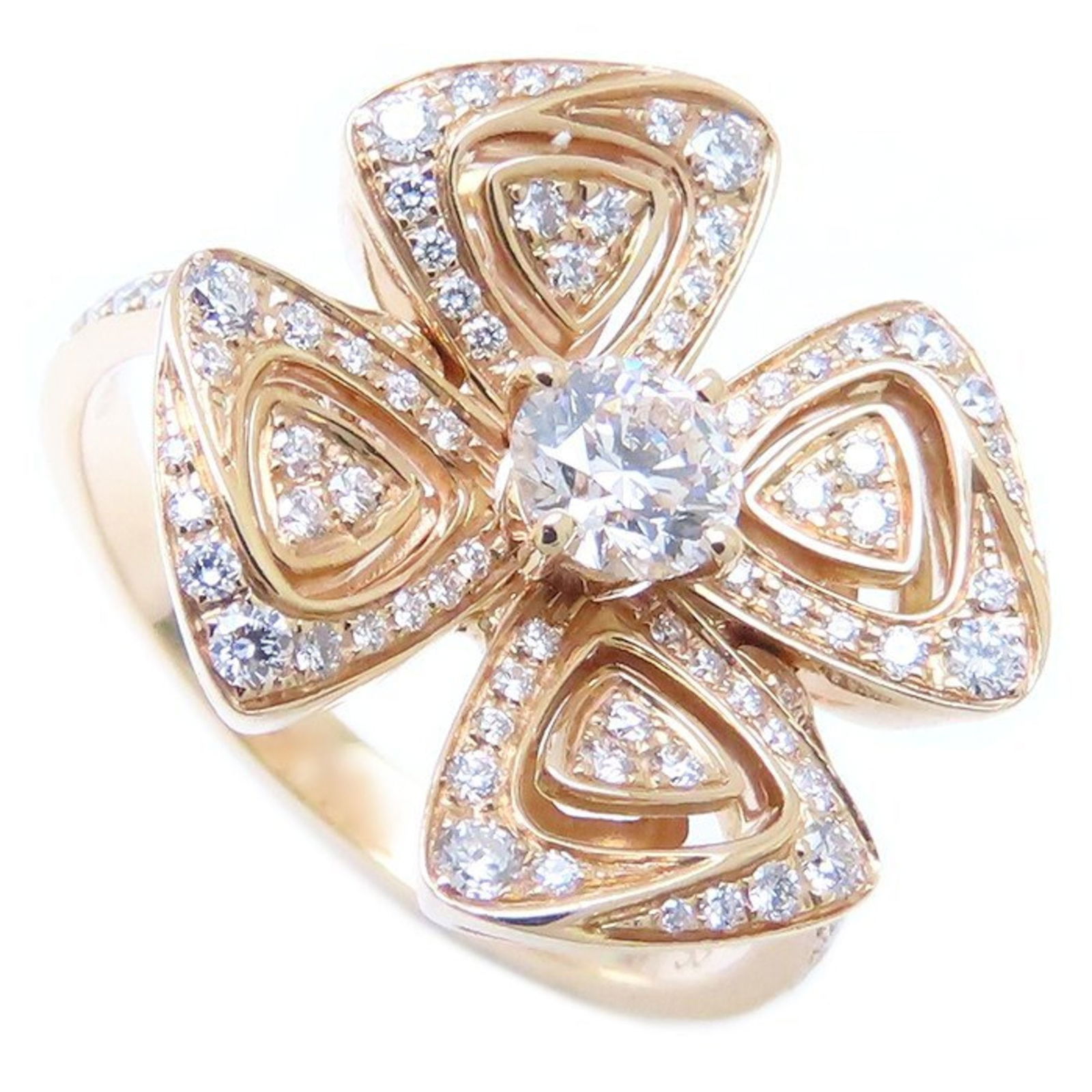 Rose Gold Bulgari Fiorever Bracelet in 7.5 Inch Length: Rose Gold Bulgari Fiorever Bracelet in 7.5 Inch Length This Bulgari FIOREVER bracelet is crafted from rose gold and features a classic design. Made in Italy, it is designed for women and comes in a go