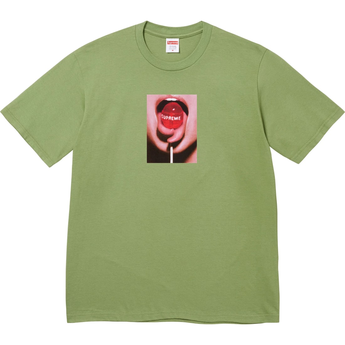 Supreme Moss Lollipop Graphic T-Shirt Size Large (1 of 1)