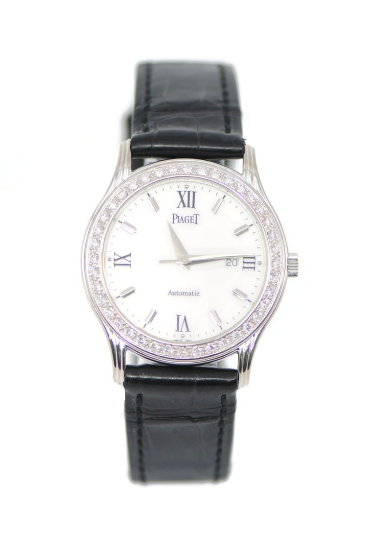 Piaget Polo Diamond 18K White Gold Automatic Watch Ref 24005 (1 of 5)