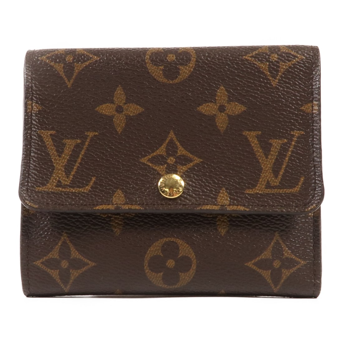LOUIS VUITTON Anais Wallet M60402 Monogram Brown Tri-Fold (1 of 12)
