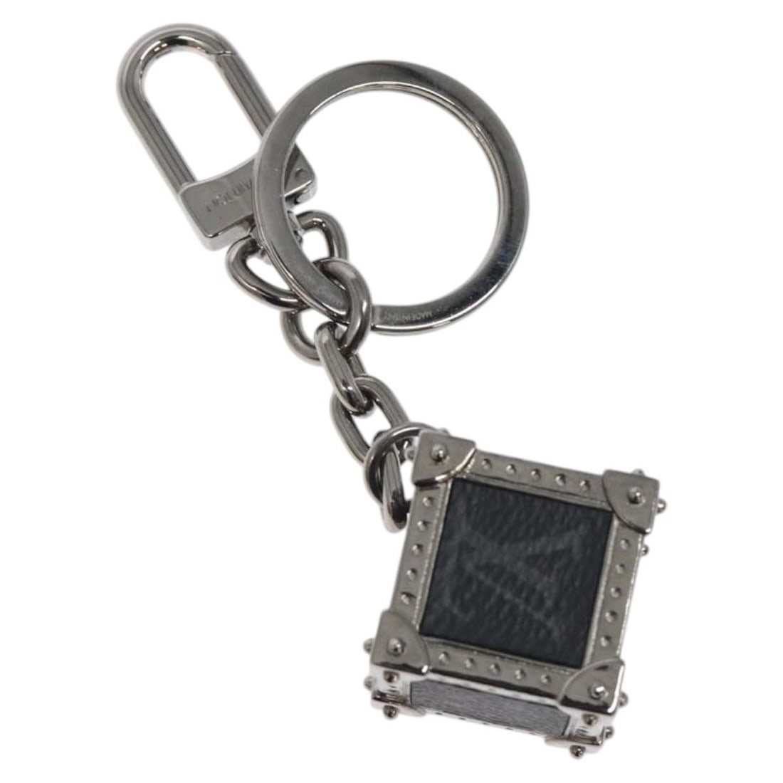 Louis Vuitton Monogram Eclipse Charm M68867 Authentic Luxury Keychain: Louis Vuitton Monogram Eclipse Charm M68867 Authentic Luxury Keychain Introducing the Louis Vuitton Monogram Eclipse Porte Cles Mon Cube Charm, a stylish accessory that embodies luxury and elegance. C