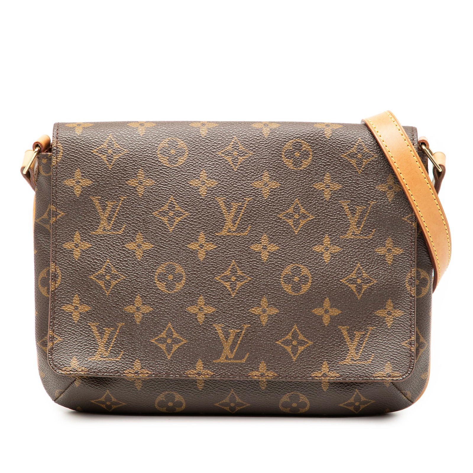 Louis Vuitton Musette Tango Monogram Canvas Shoulder Bag with Short Strap: Louis Vuitton Musette Tango Monogram Canvas Shoulder Bag with Short Strap The Louis Vuitton Monogram Musette Tango Short Strap features a signature monogram canvas body with a leather shoulder strap,
