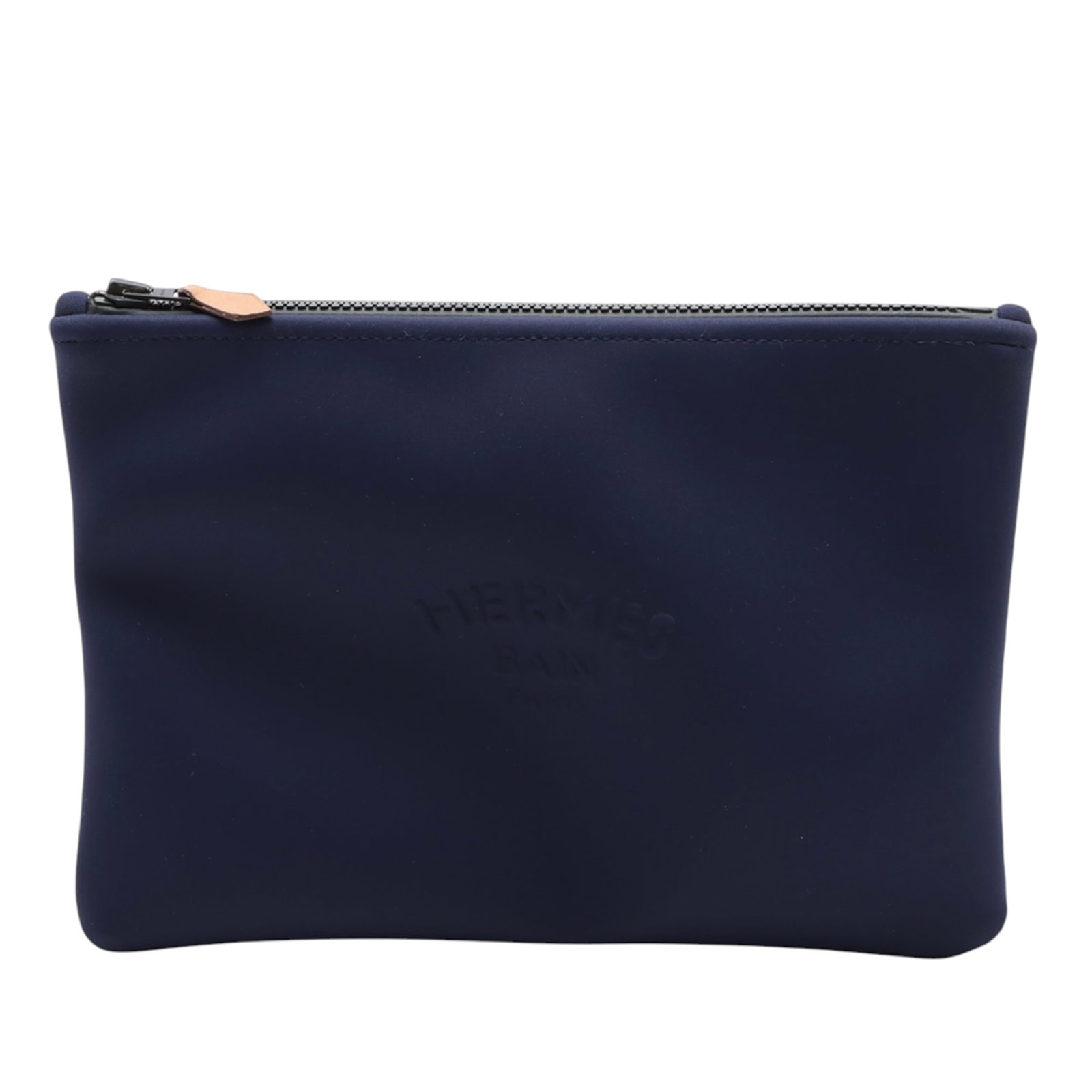 Blue Fabric Medium Neobain Clutch Bag by Hermes (1 of 7)