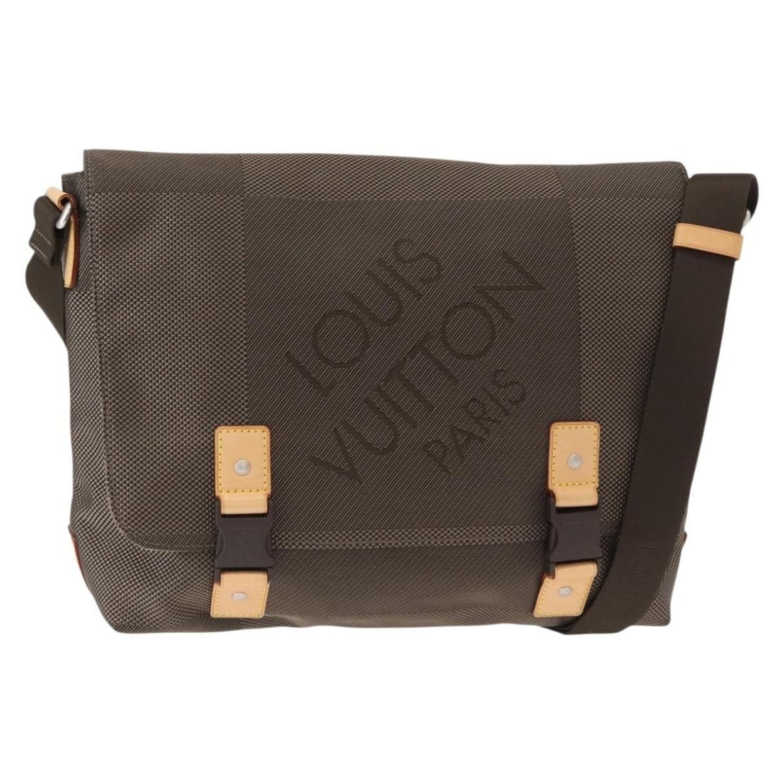 LOUIS VUITTON Damier Geant Roux M93077 Shoulder Bag Auth France: LOUIS VUITTON Damier Geant Roux M93077 Shoulder Bag Auth France The LOUIS VUITTON Damier Geant Roux Shoulder Bag (Model M93077) offers a stylish and practical accessory for any occasion. Crafted in Fr