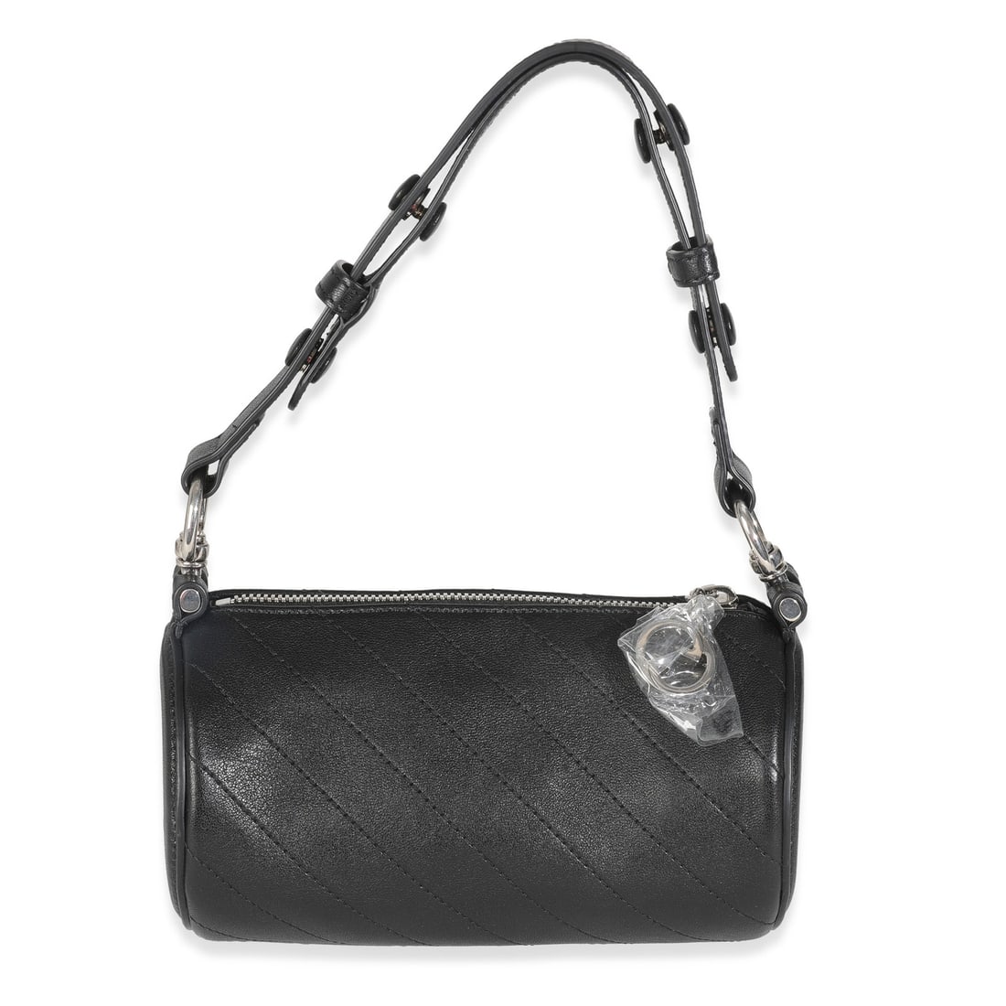 Gucci Mini Blondie Black Quilted Leather Shoulder Bag: Gucci Mini Blondie Black Quilted Leather Shoulder Bag Introducing the Gucci Black Diagonal Quilted Leather Mini Blondie Shoulder Bag, a stylish accessory for any occasion. This mini shoulder bag featu