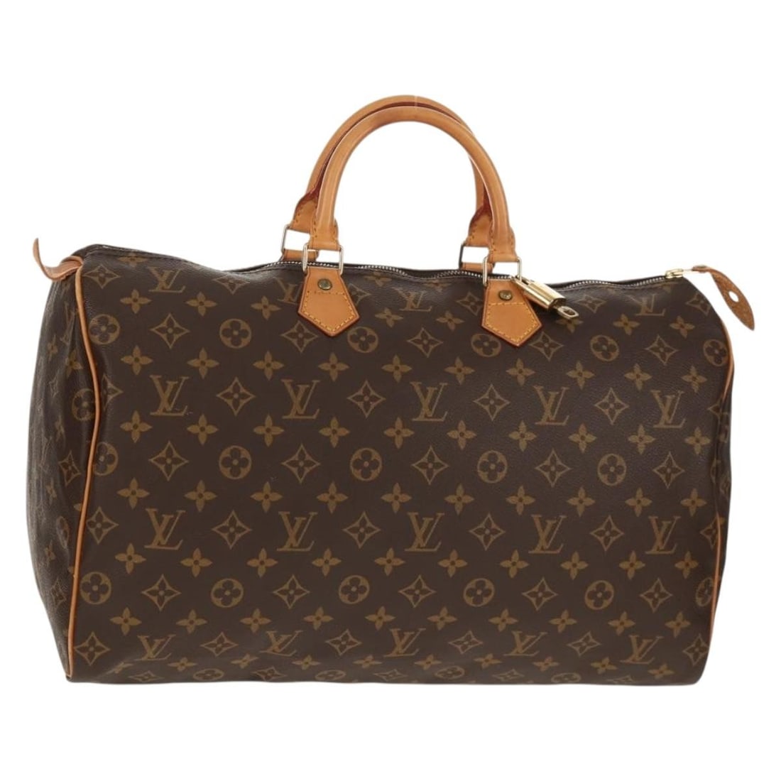 LOUIS VUITTON Monogram Speedy 40 Hand Bag M41522 Auth with Dust Bag (1 of 18)