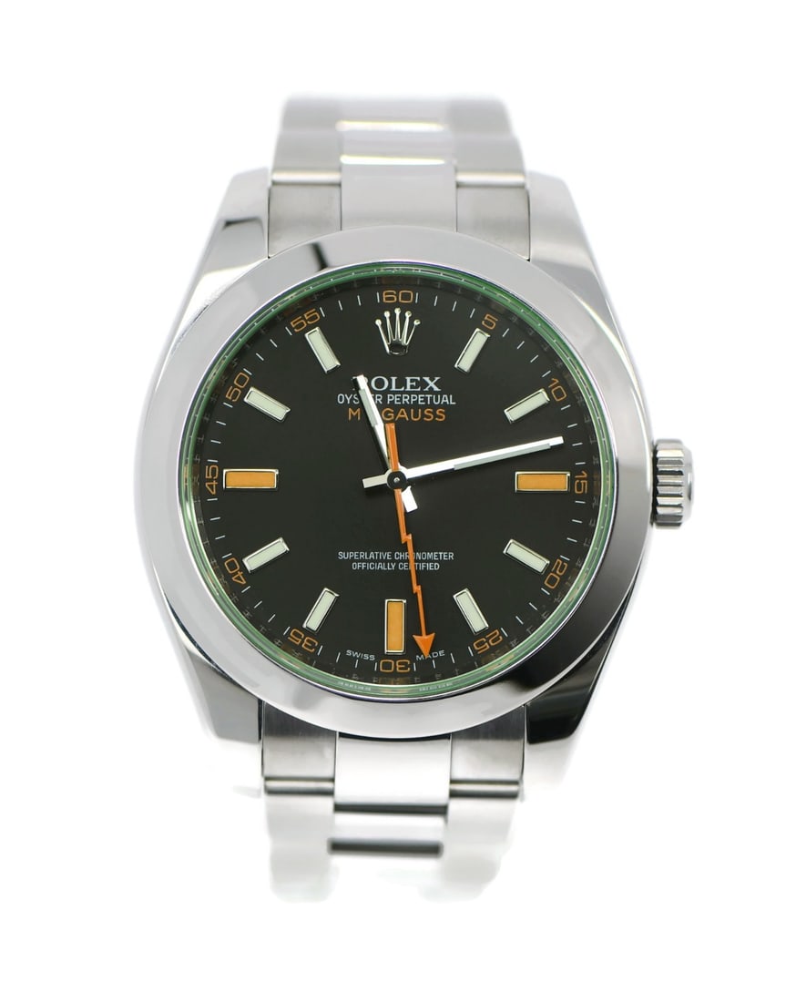 Rolex Milgauss 116400GV Stainless Steel Watch with Box (1 of 6)