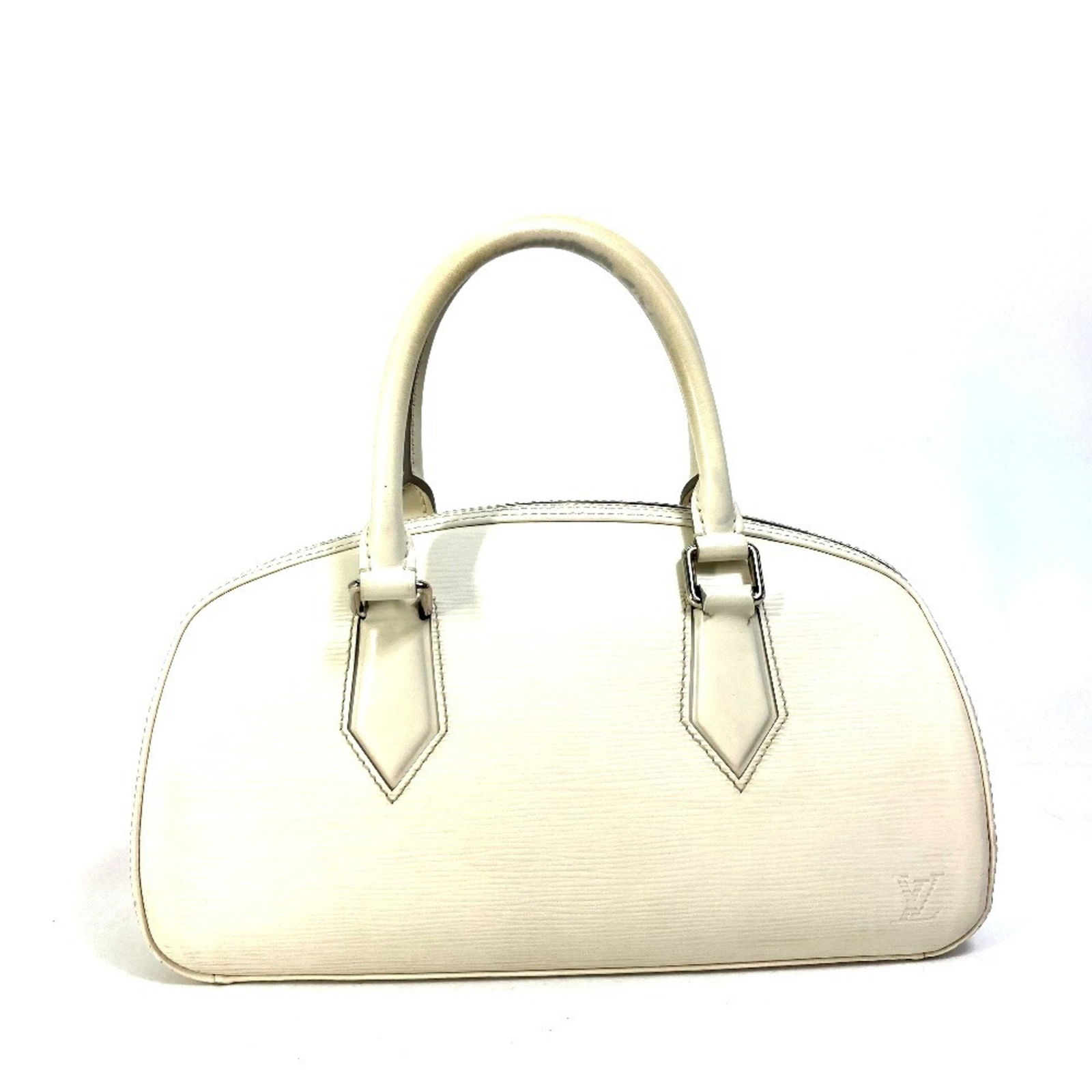 Louis Vuitton Jasmin White Leather Handbag France: Louis Vuitton Jasmin White Leather Handbag France The Louis Vuitton Jasmin is a women's handbag crafted from white leather. Featuring a structured silhouette, this bag is designed with practicality an