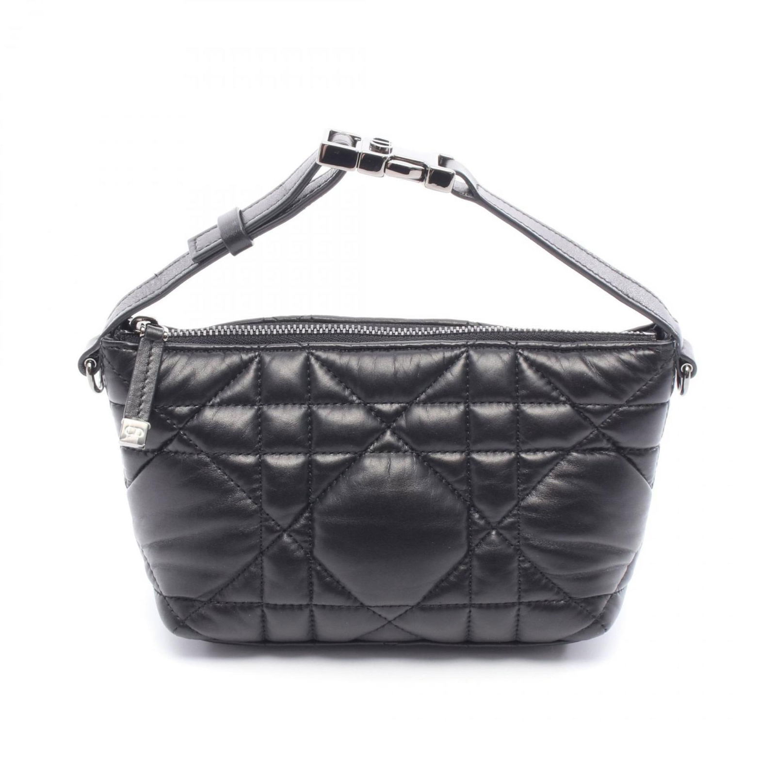 Black Leather Dior Nomade Handbag Made in Italy (1 of 1)