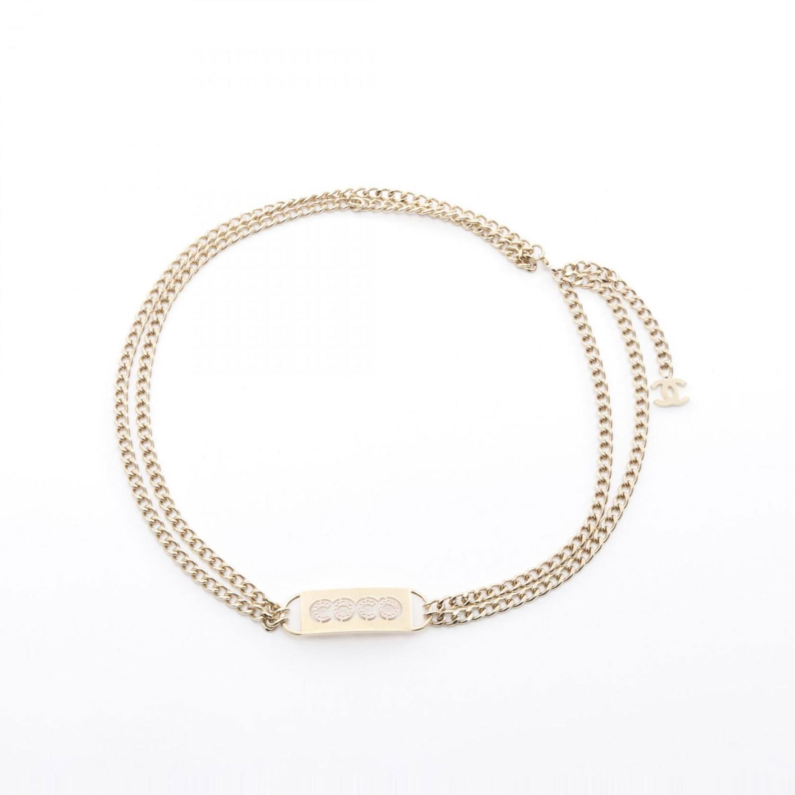 Gold Plated Chain Belt by Chanel 85cm France (1 of 1)