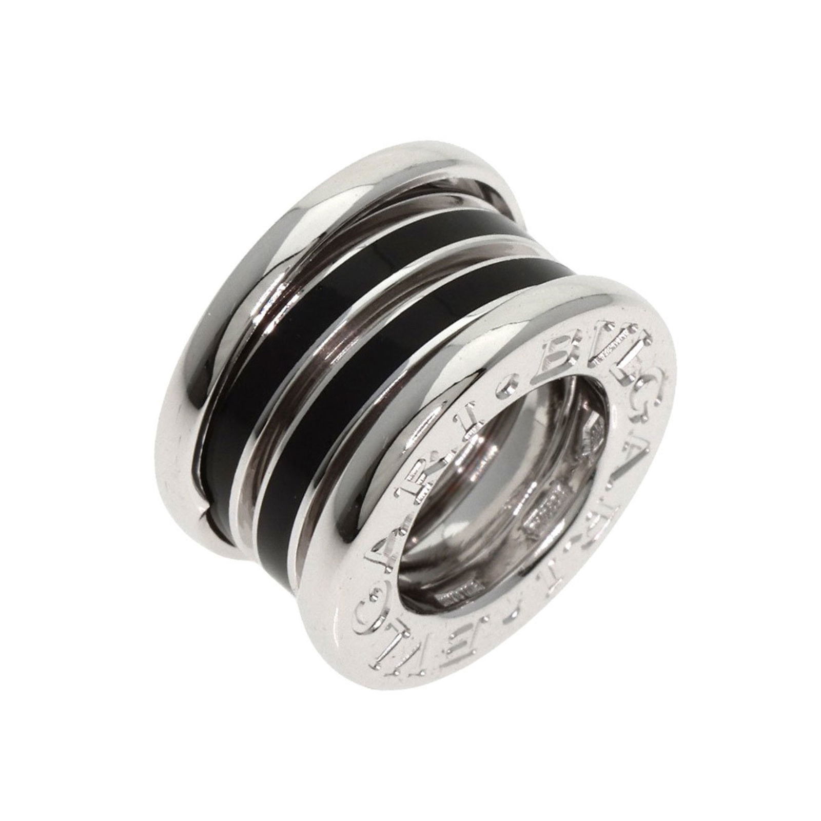 White Gold Bulgari B.Zero1 Ring in Silver Tone 14.8 mm (1 of 1)
