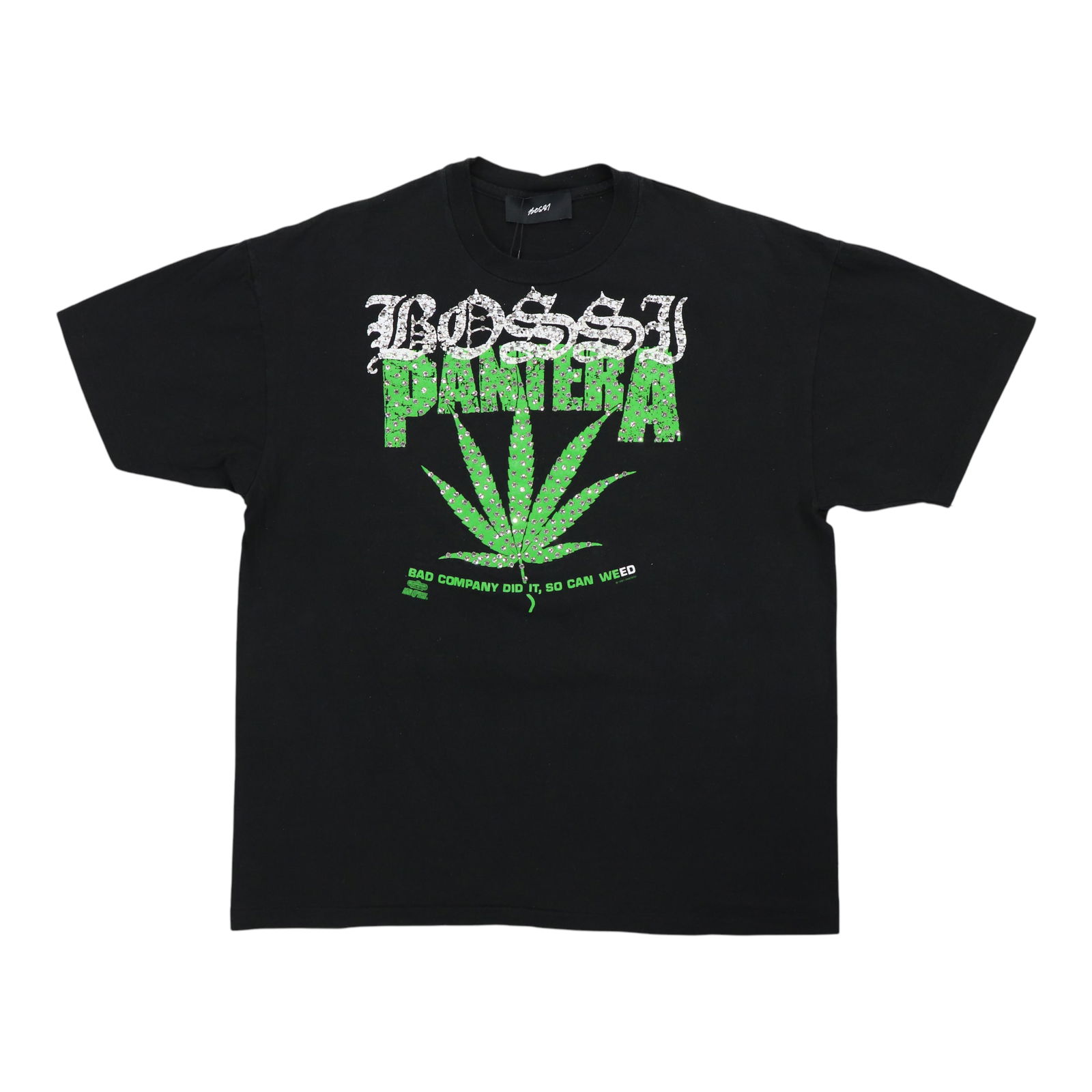 1991 Pantera Flying Across America Tour Black Cotton T-Shirt XL: 1991 Pantera Flying Across America Tour Black Cotton T-Shirt XL This is a Bossi Pantera Flying Across America 1991 tour shirt from the 1990s, featuring a classic black color and made from 100% cotton.