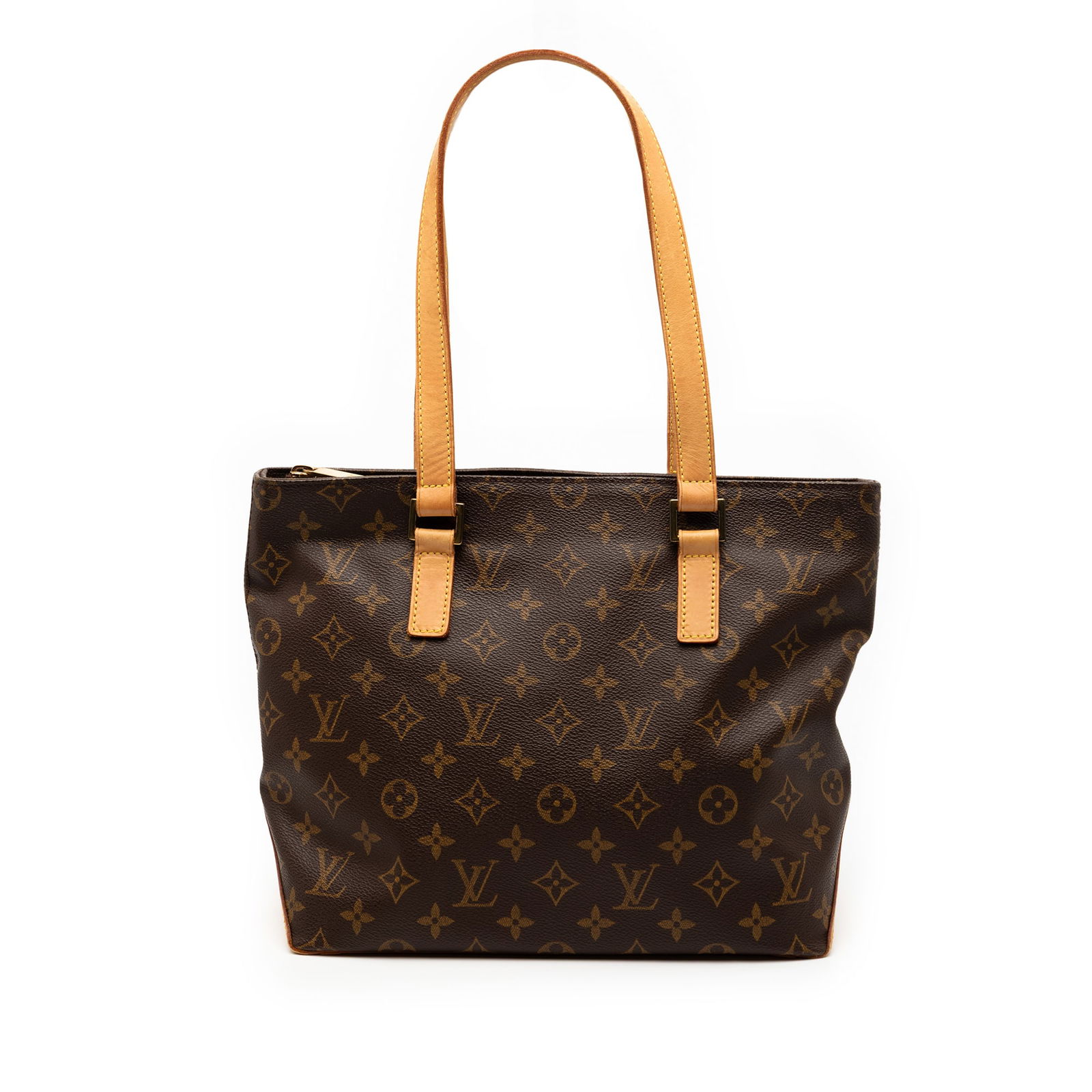 Louis Vuitton Cabas Piano Tote in Monogram Canvas with Leather Trim (1 of 7)