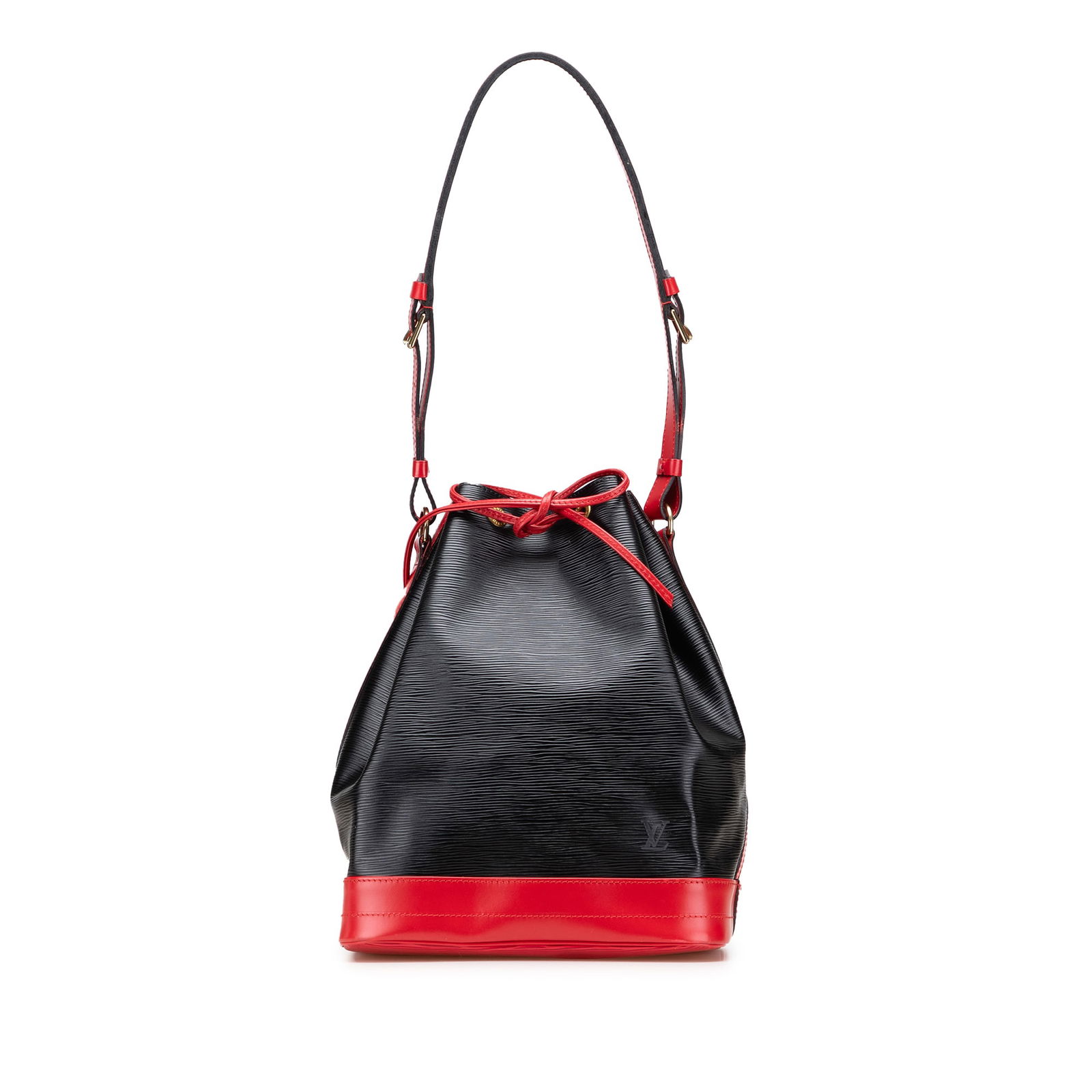 Louis Vuitton Epi Bicolor Noe GM Black Leather Handbag (1 of 11)