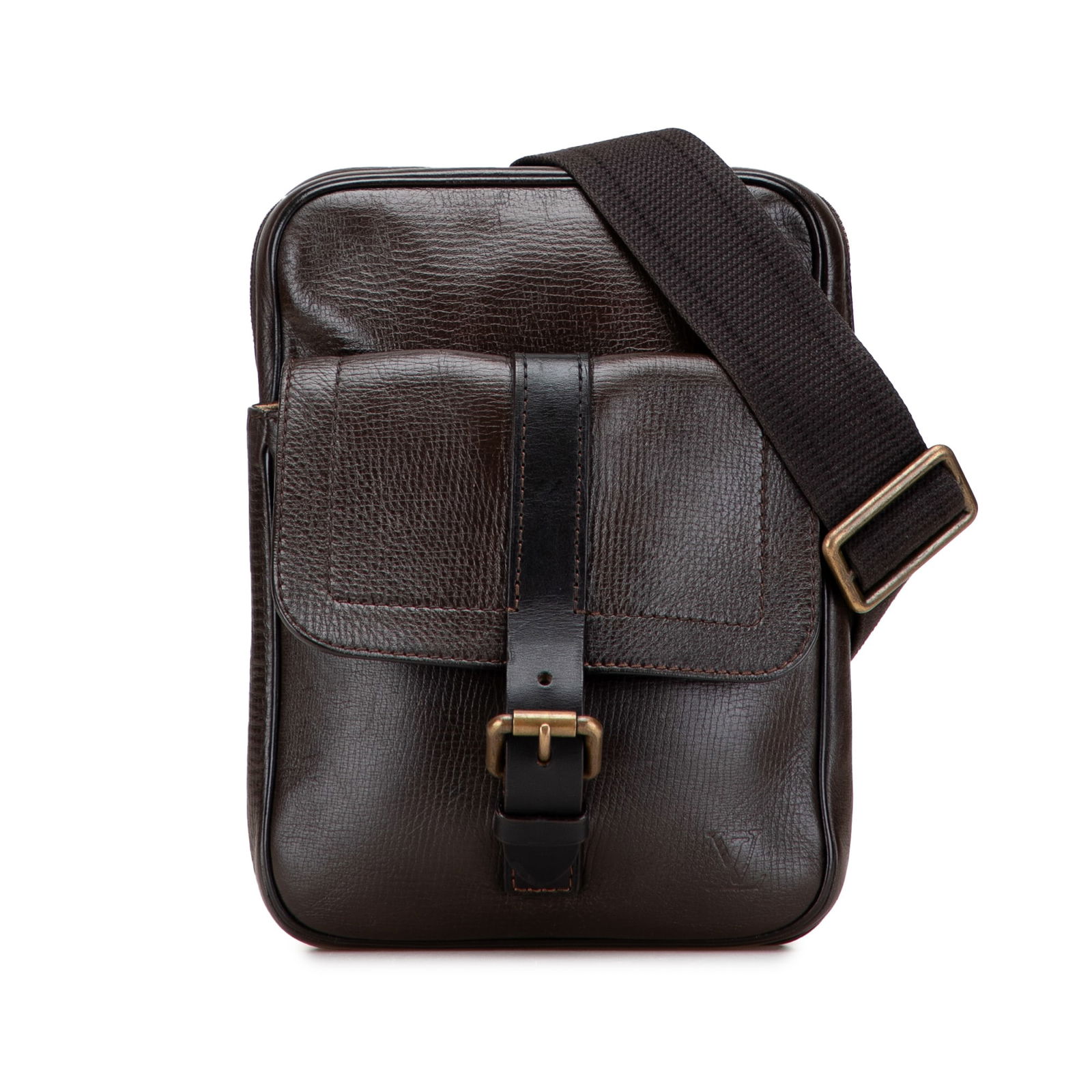 Louis Vuitton Utah Iroquois Leather Bag with Adjustable Strap (1 of 10)