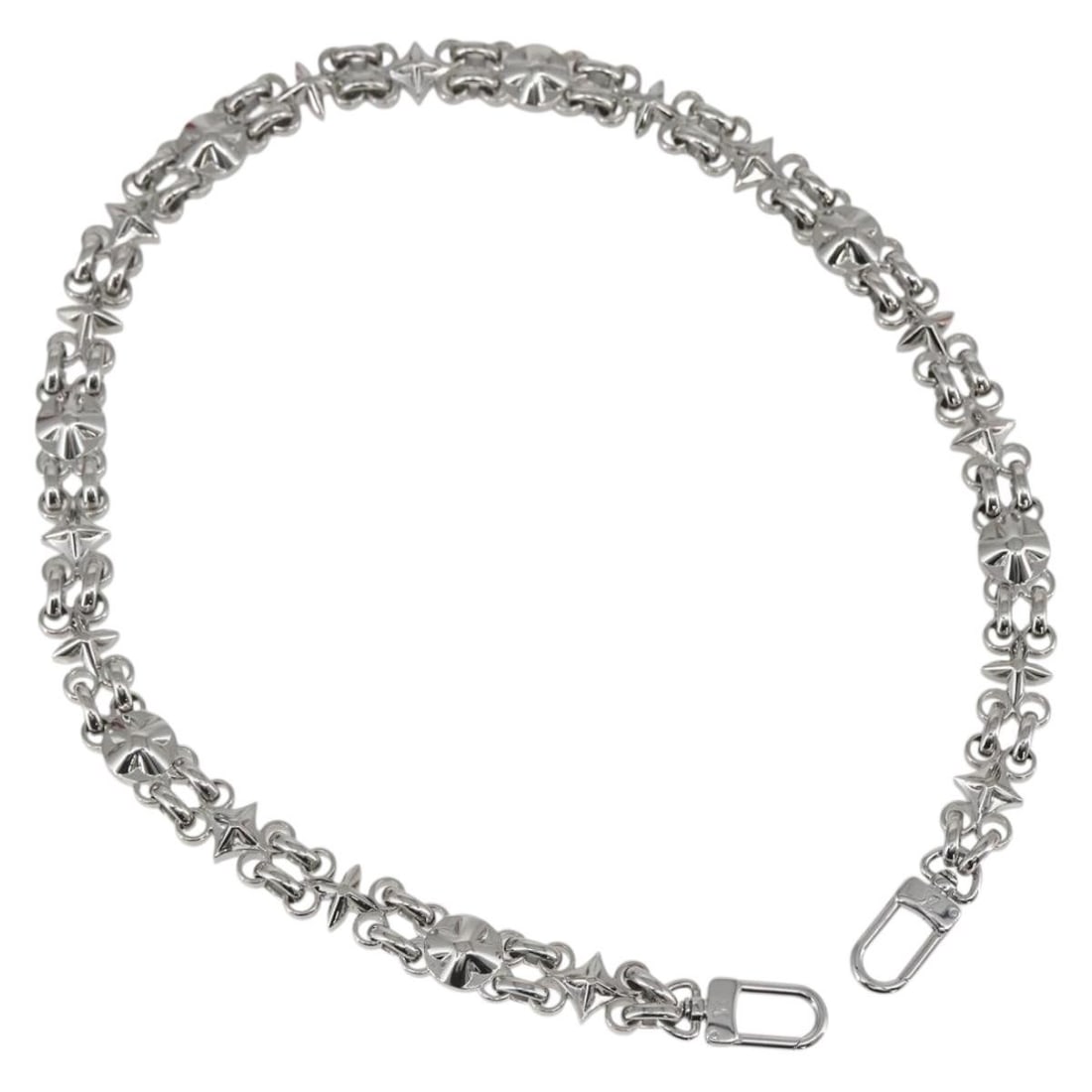 Silver Tone Metal Dauphine Shoulder Chain by Louis Vuitton with Dust Bag (1 of 10)