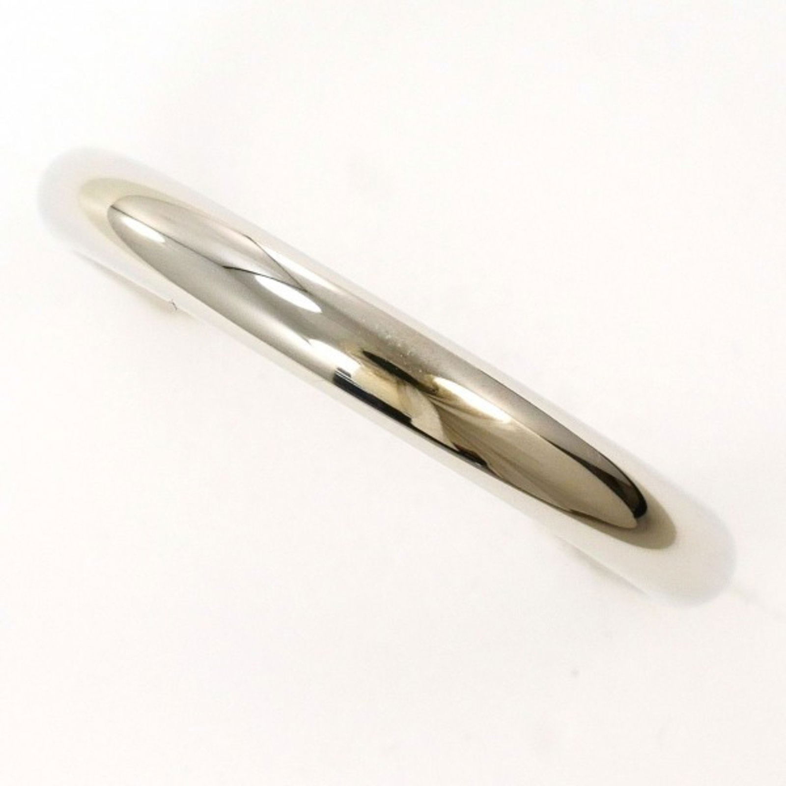 Platinum Bulgari Fedi Womens Band Ring Italian Silver Tone (1 of 1)