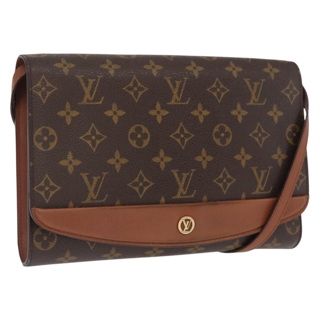 Louis Vuitton Bordeaux Monogram Canvas Shoulder Bag M51797 France (1 of 18)