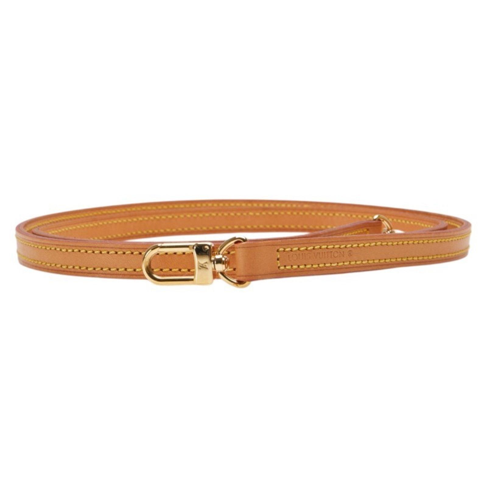 Brown Leather Shoulder Strap by Louis Vuitton 1cm x 120cm (1 of 1)