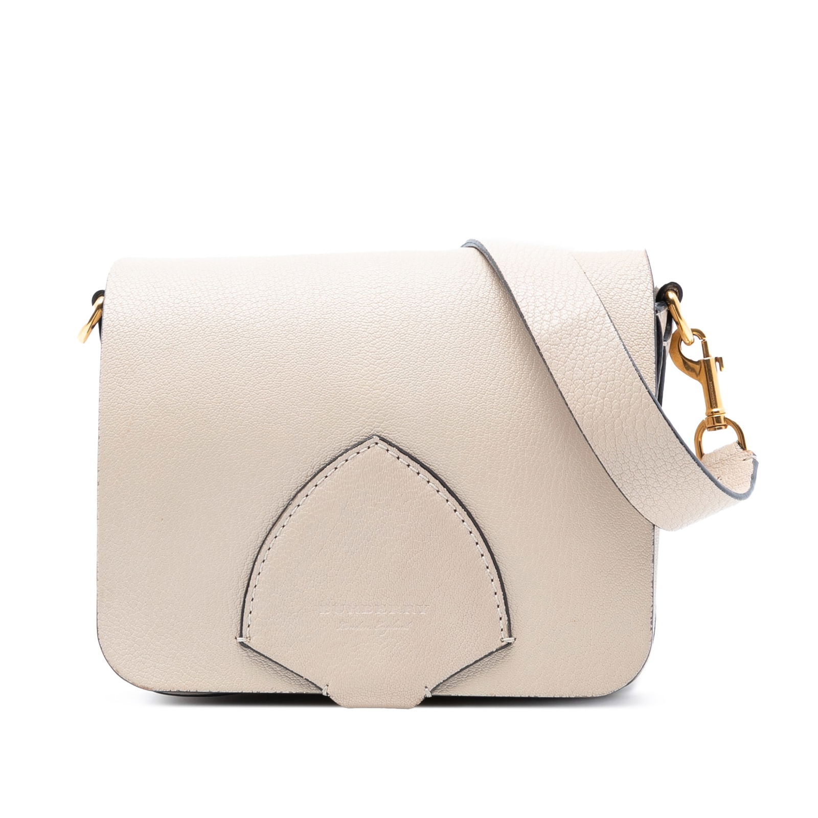 Burberry Bridle Square Adjustable Leather Crossbody Bag in Brown: Burberry Bridle Square Adjustable Leather Crossbody Bag in Brown This Burberry Leather Bridle Square Crossbody features a brown leather body with an adjustable flat leather strap. It is designed with