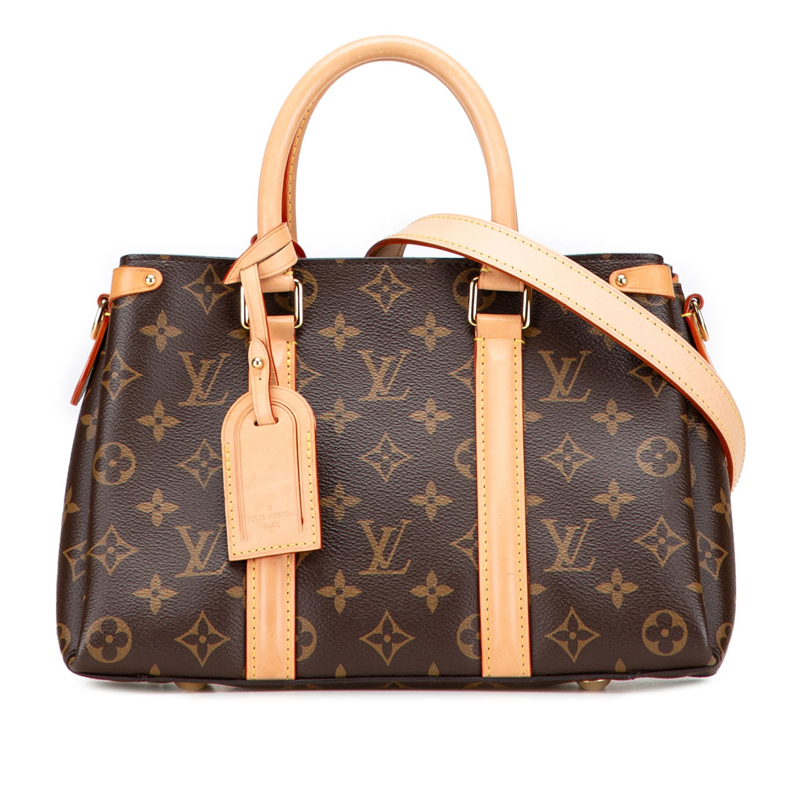 Louis Vuitton Monogram Soufflot BB Shoulder Bag with Vachetta Trim (1 of 10)