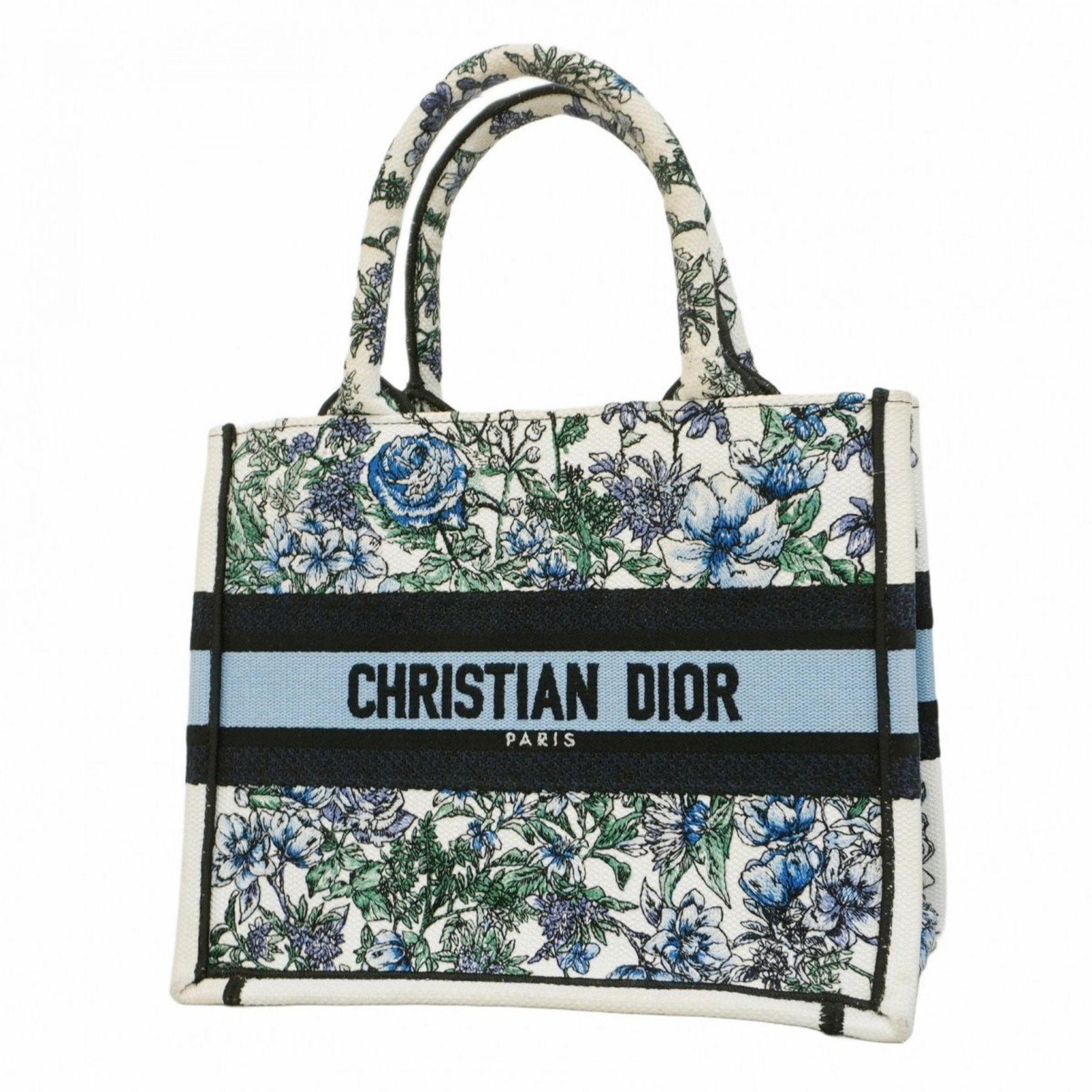 Multicolour Canvas Book Tote Bag by Dior 22cm x 26cm x 14cm: Multicolour Canvas Book Tote Bag by Dior 22cm x 26cm x 14cm This Dior Book Tote is crafted from multicolour canvas and designed for women. Made in Italy, it features a spacious interior and sturdy han