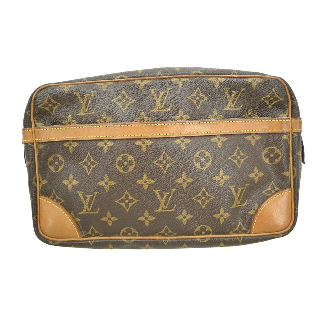 Louis Vuitton Compiegne 28 Monogram Canvas Clutch M51845 Brown (1 of 11)