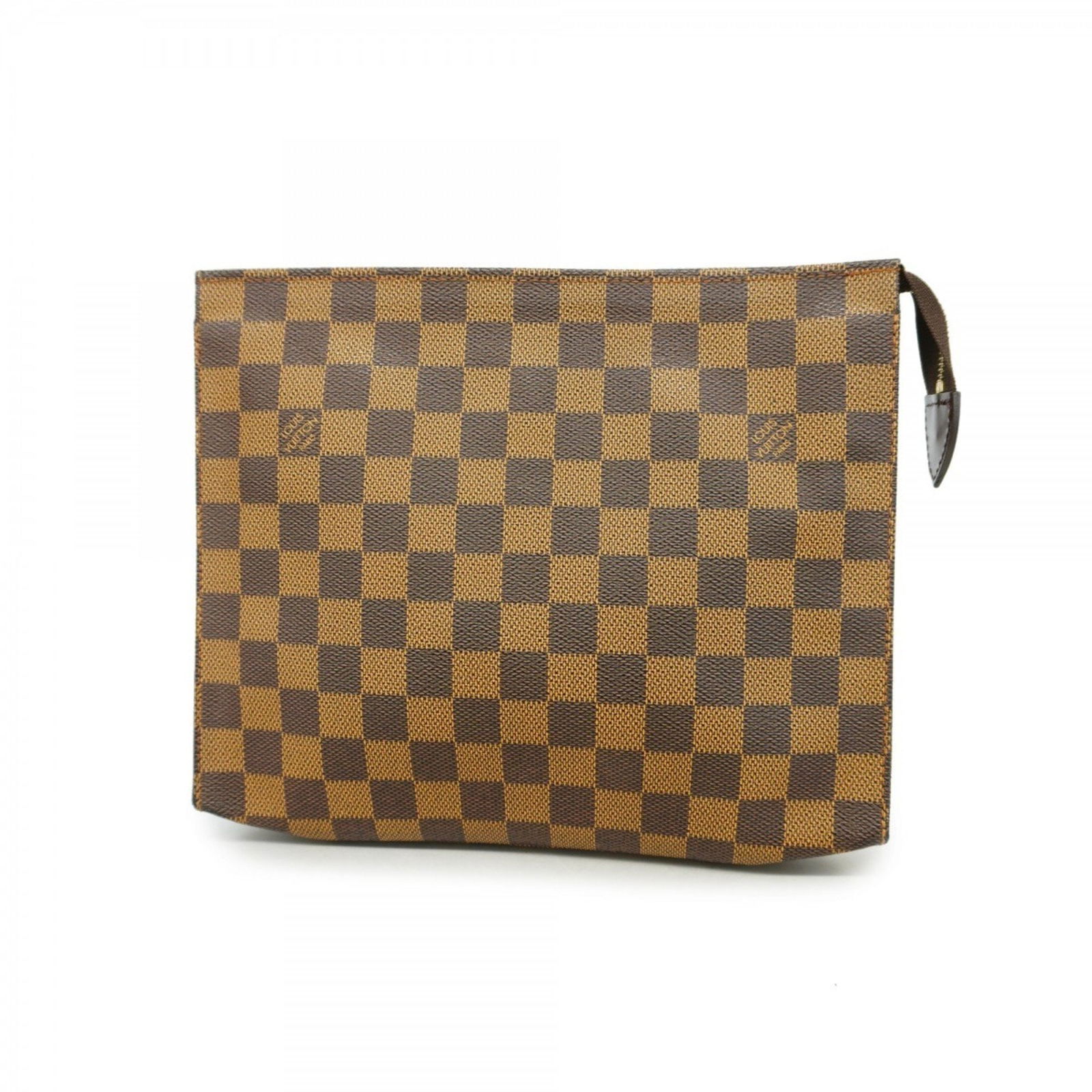 Brown Canvas Louis Vuitton Trousse de Toilette Travel Pouch France: Brown Canvas Louis Vuitton Trousse de Toilette Travel Pouch France This Louis Vuitton Trousse de Toilette features a brown canvas exterior and is designed for women. The toiletry bag is crafted in Fra