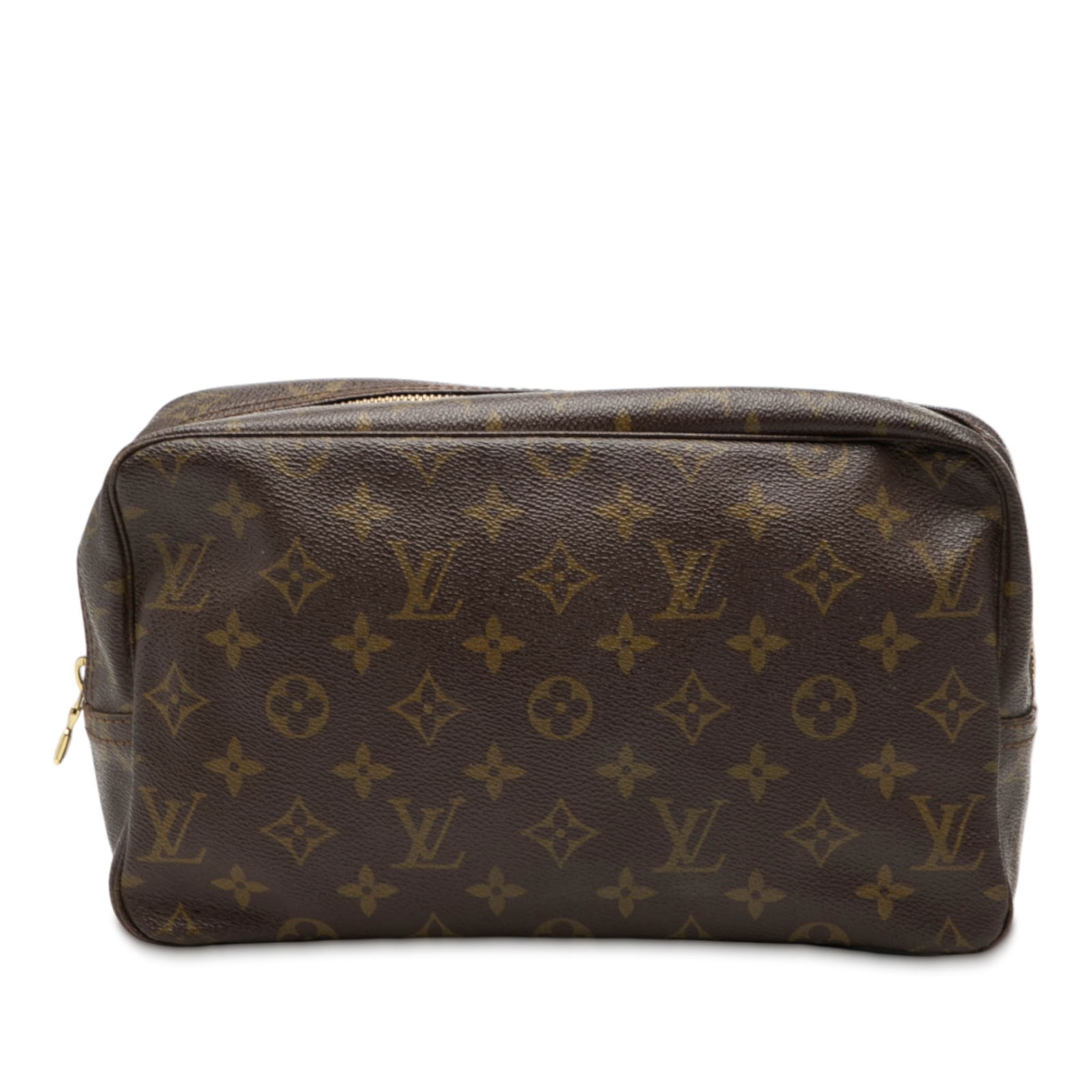 Louis Vuitton Monogram Canvas Trousse Toilette 28 Toiletry Bag: Louis Vuitton Monogram Canvas Trousse Toilette 28 Toiletry Bag This Louis Vuitton Monogram Trousse Toilette 28 features the signature monogram canvas body, a top zip closure, and an interior slip pock