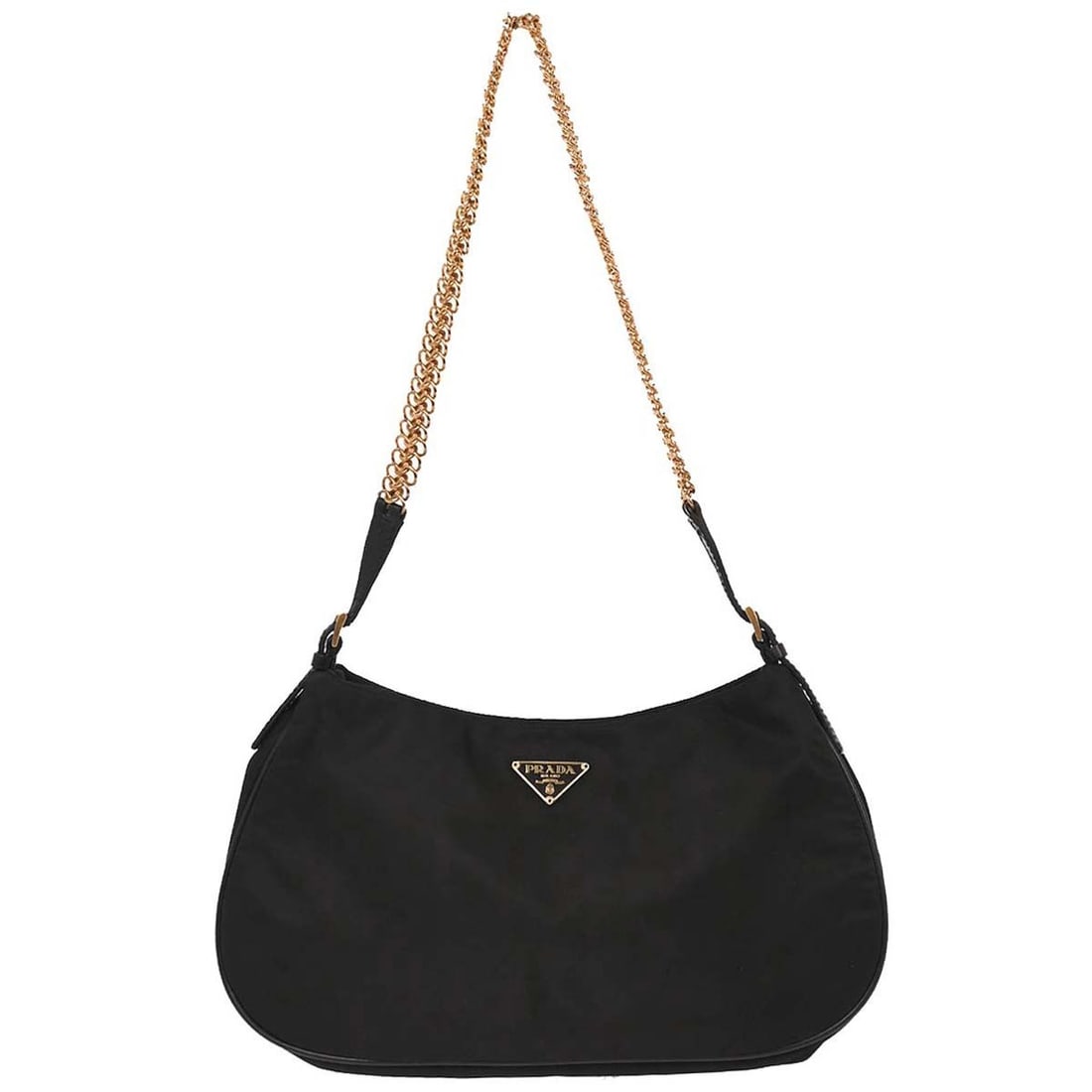 Prada Black Nylon Shoulder Bag Casual Style (1 of 10)