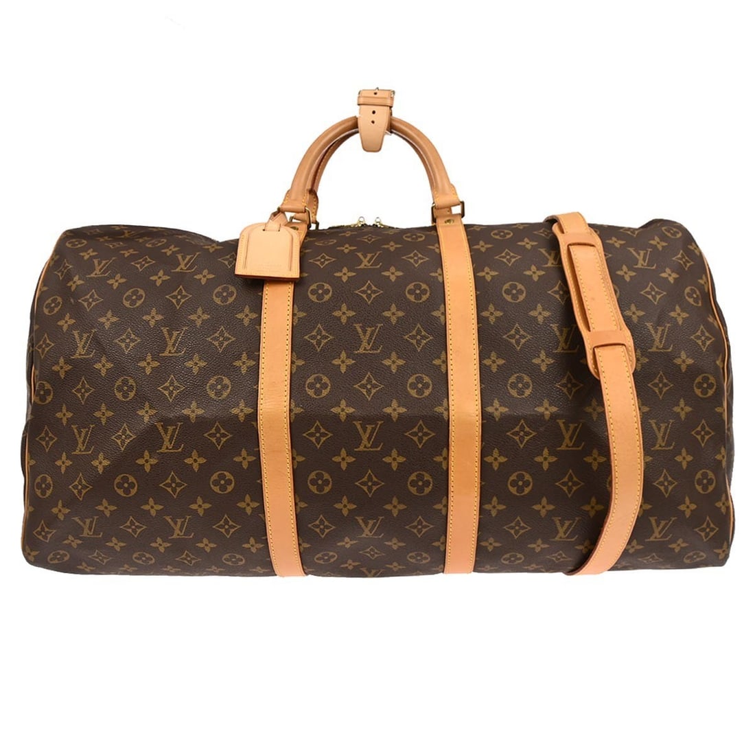 Keepall Bandouliere 60 Monogram Canvas Travel Duffle by Louis Vuitton: Keepall Bandouliere 60 Monogram Canvas Travel Duffle by Louis Vuitton This Louis Vuitton Keepall Bandouliere 60 is an extra large duffle bag crafted from the brand's signature monogram canvas leather