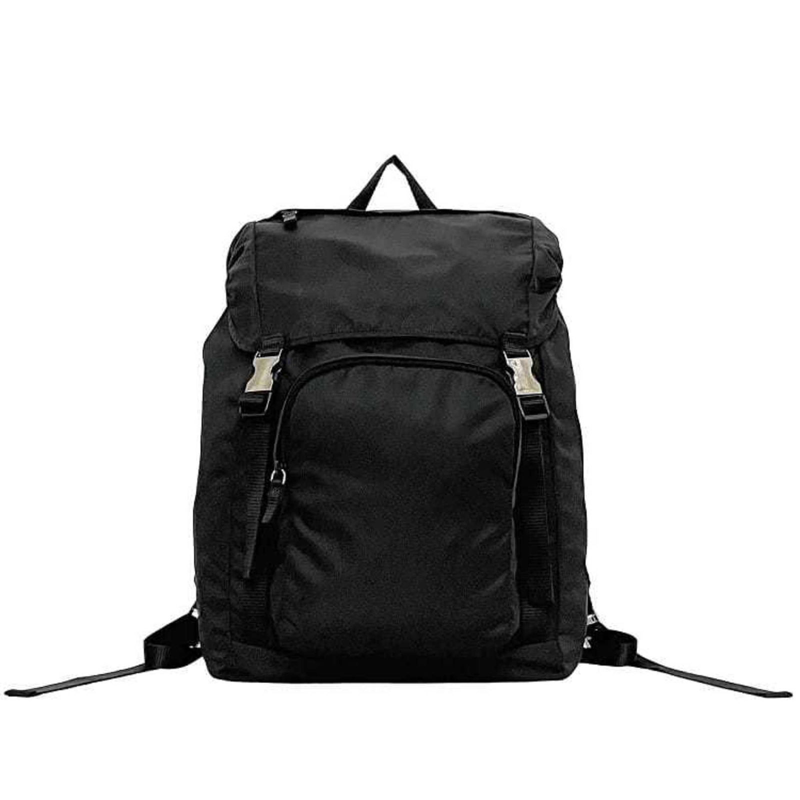 Black Nylon Prada Tessuto Bag 40cm Italian Design: Black Nylon Prada Tessuto Bag 40cm Italian Design This Prada Tessuto bag features a classic black nylon construction with a unisex design. Made in Italy, it offers ample space and practical style. The