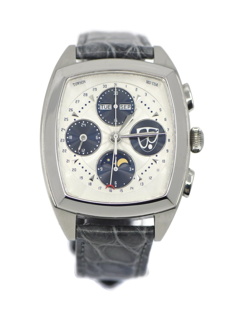 Towson Watch Company Choptank Mechanical Automatic Watch E250-2 with Box and Papers (1 of 6)