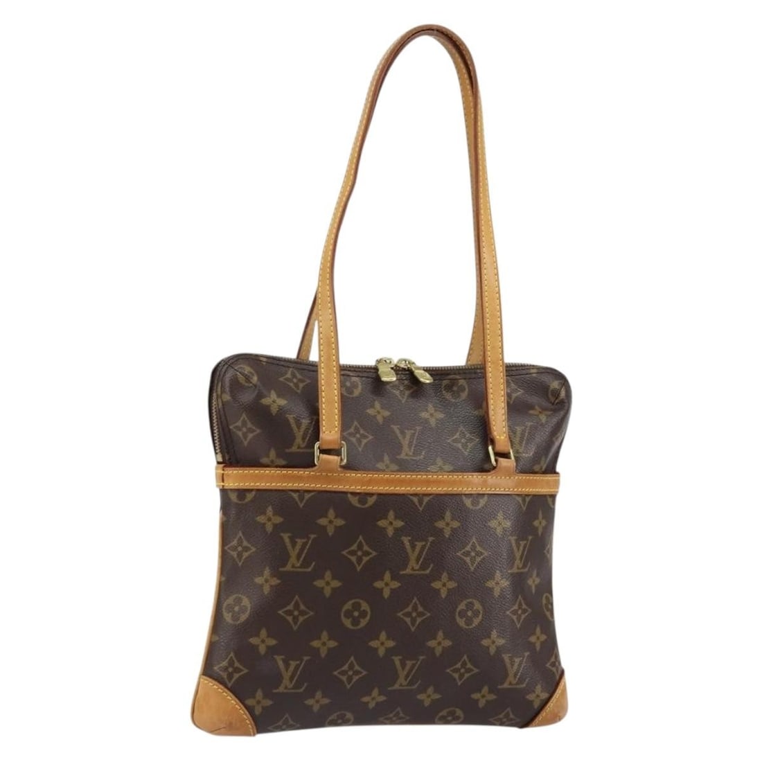 LOUIS VUITTON Monogram Coussin GM Shoulder Bag M51141 with Dust Bag: LOUIS VUITTON Monogram Coussin GM Shoulder Bag M51141 with Dust Bag This exquisite LOUIS VUITTON Monogram Coussin GM Shoulder Bag combines luxury with practicality. Crafted from durable Monogram Canva
