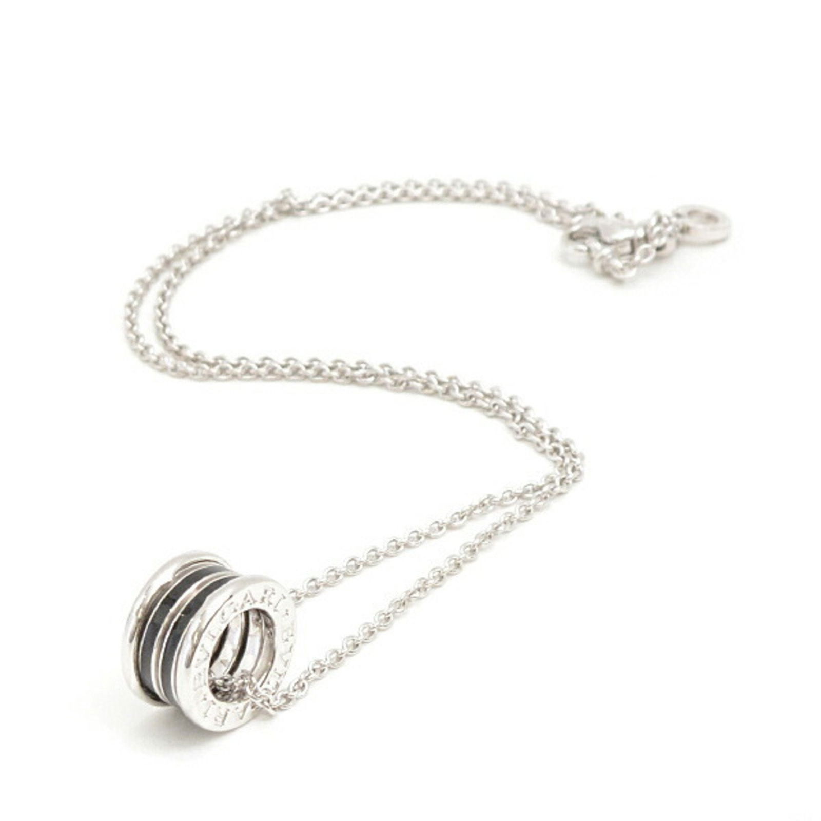 White Gold B.Zero1 Necklace by Bulgari Italy 40.5 cm (1 of 1)