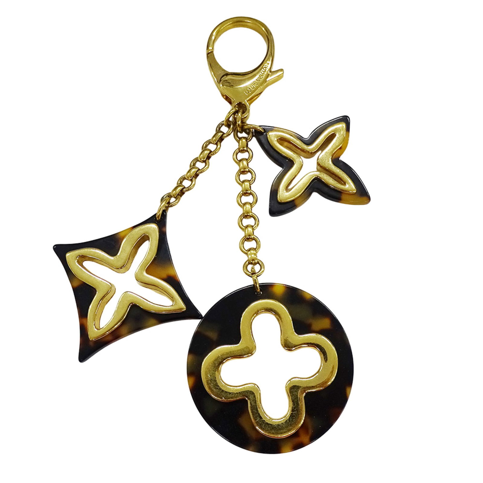 Louis Vuitton Insolence Brown Plastic Keyring Accessory (1 of 12)