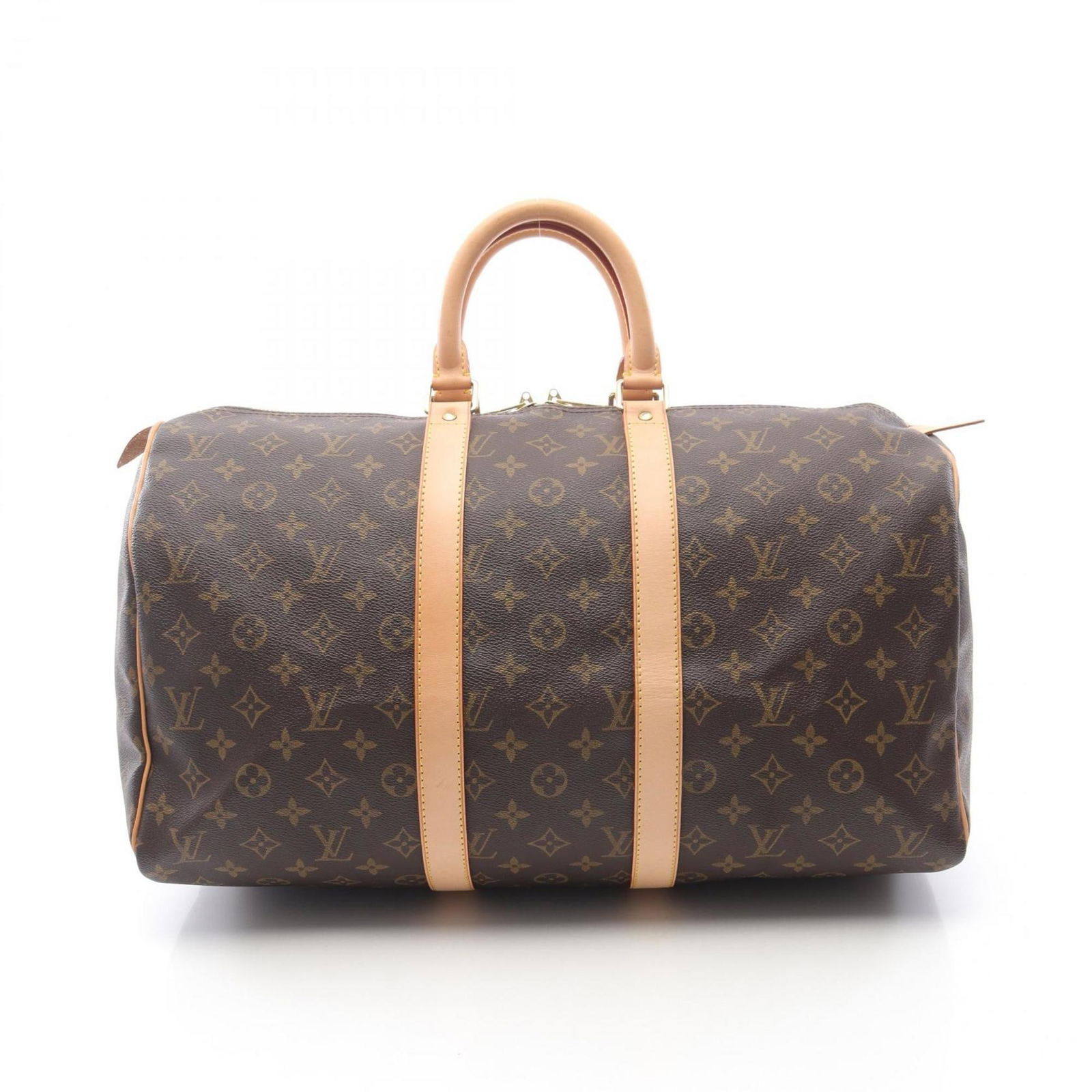 Louis Vuitton Keepall 45 Brown Canvas Travel Bag (1 of 10)