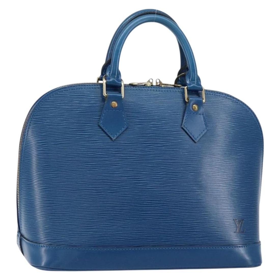 LOUIS VUITTON Epi Alma Hand Bag Toledo Blue M52145 Auth (1 of 18)
