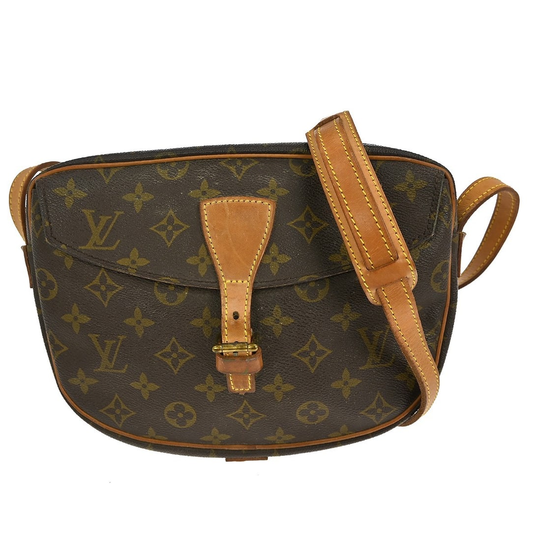 Louis Vuitton Jeune Fille MM Monogram Canvas Vintage Shoulder Bag M51226 (1 of 10)