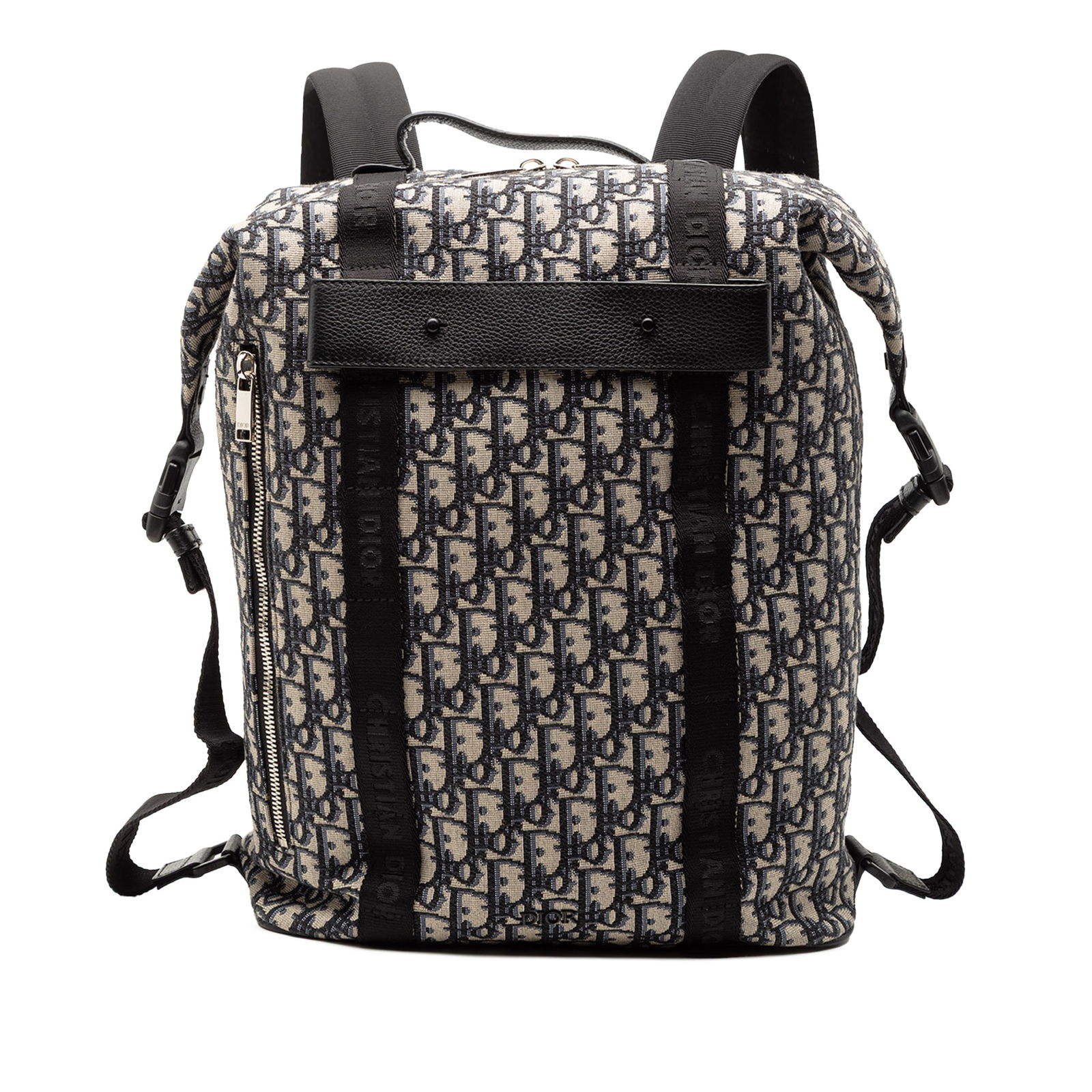 Oblique Canvas Safari Backpack by Dior in Blue Fabric (1 of 7)