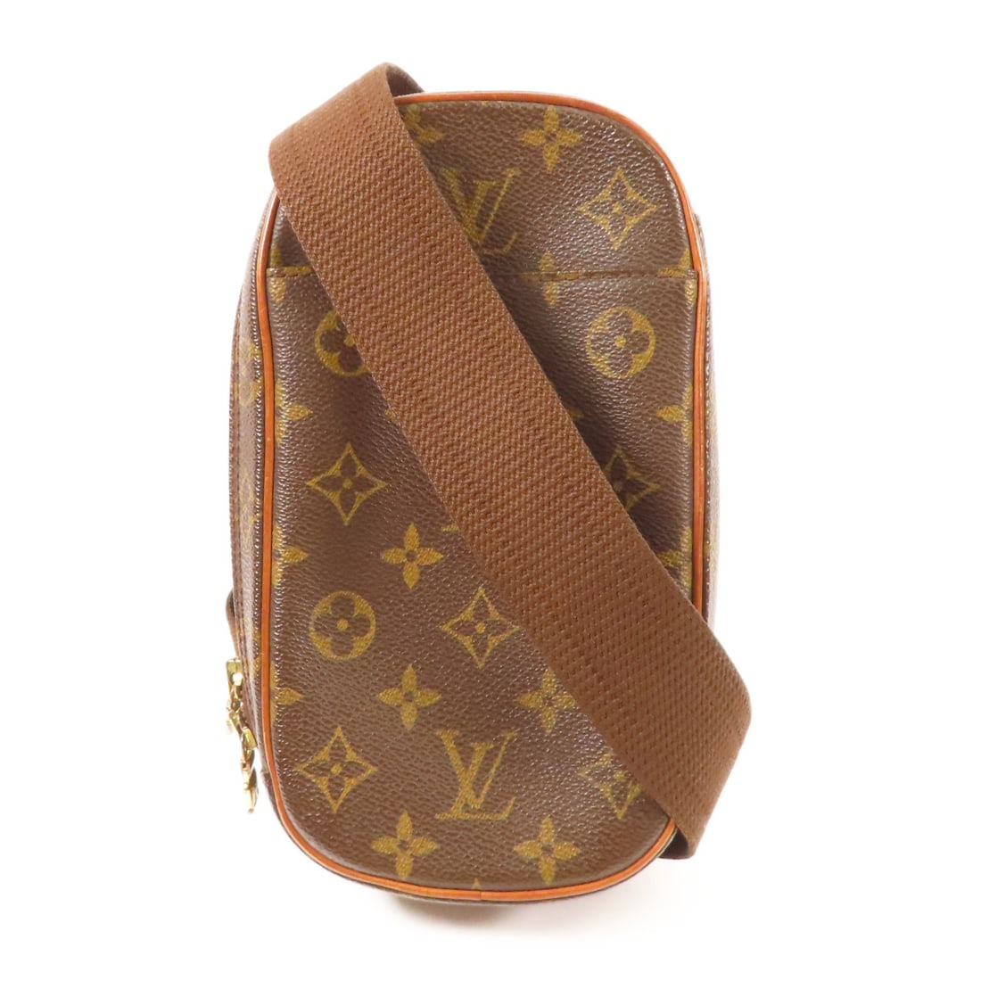 Louis Vuitton Pochette Gange Waist Bag PVC Brown Monogram M51870 (1 of 17)