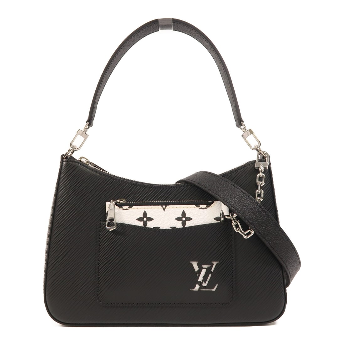 Black Epi Marelle Shoulder and Handbag by Louis Vuitton M80689 (1 of 18)