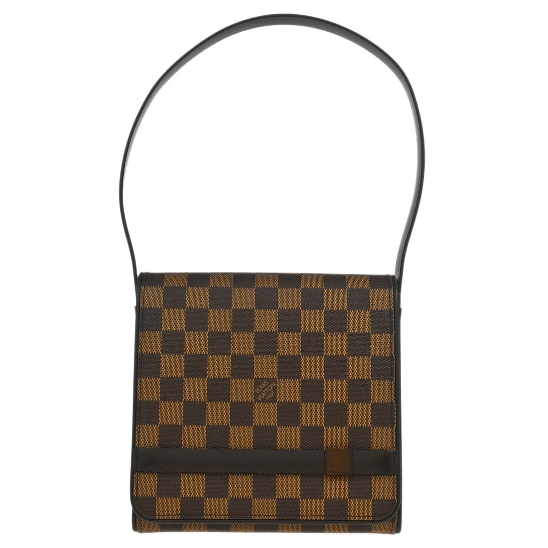 Louis Vuitton Damier Tribeca Mini Handbag N51162 Brown Canvas Top Handle: Louis Vuitton Damier Tribeca Mini Handbag N51162 Brown Canvas Top Handle Elevate your style with the Louis Vuitton Damier Tribeca Mini Handbag. Crafted from durable Damier Canvas Leather, this stylish